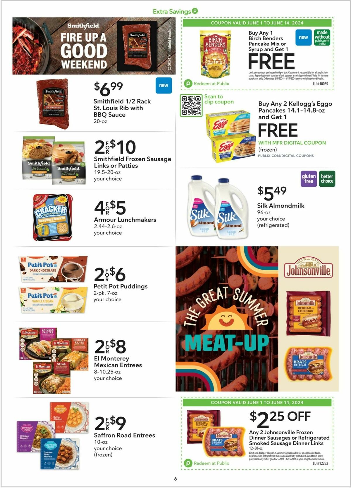 Publix Extra Savings Weekly Ad from June 1