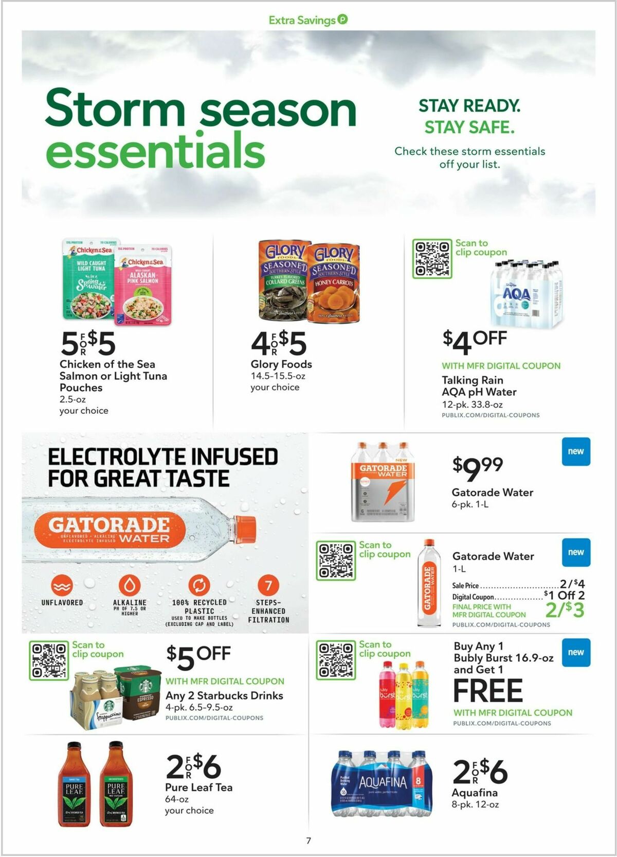 Publix Extra Savings Weekly Ad from June 1