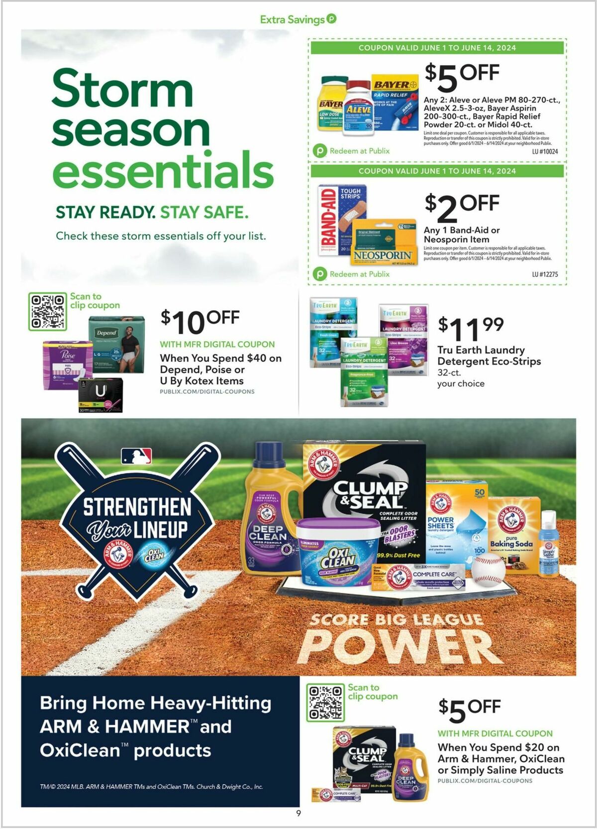 Publix Extra Savings Weekly Ad from June 1