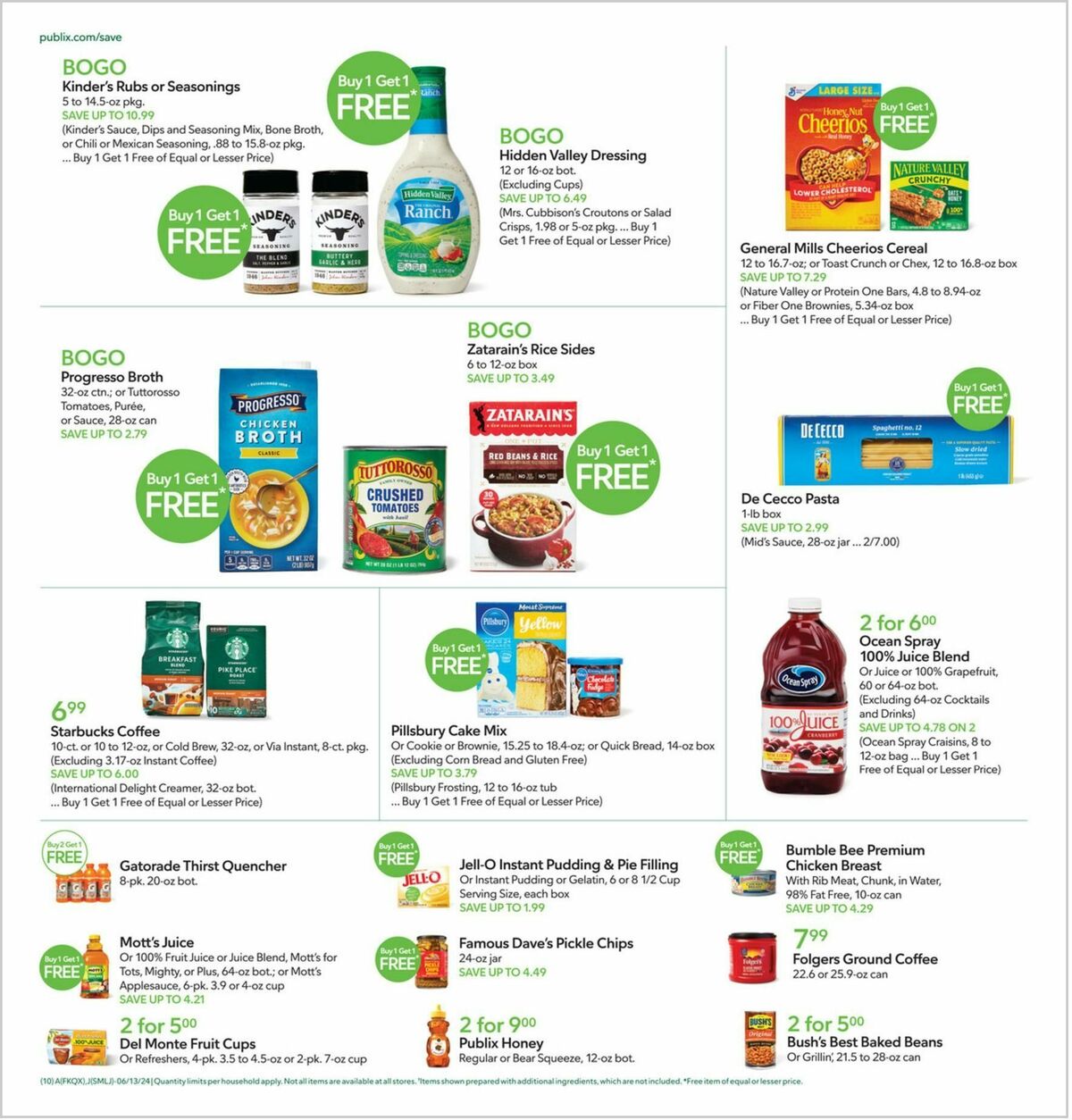 Publix Weekly Ad from June 12