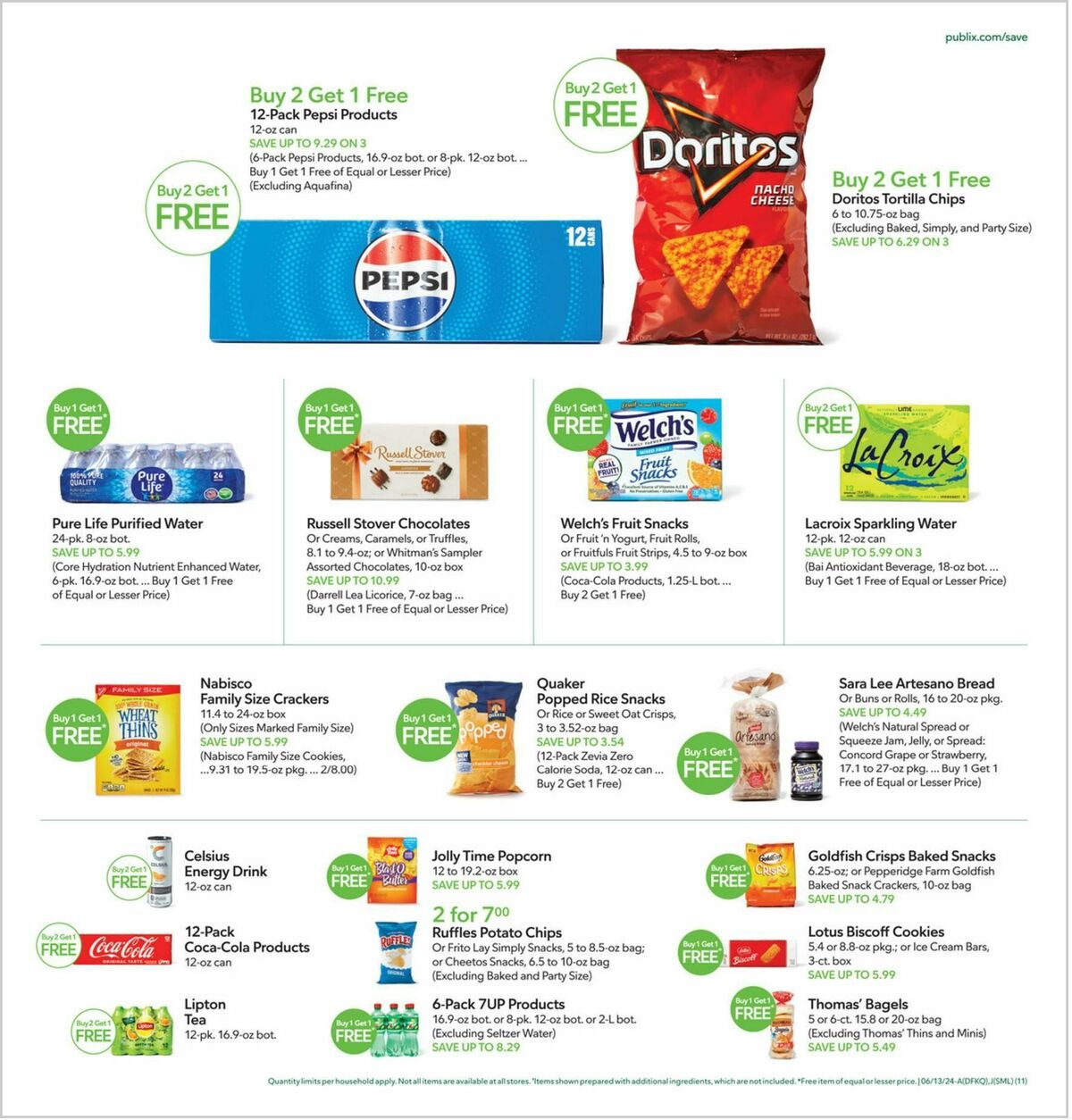 Publix Weekly Ad from June 12