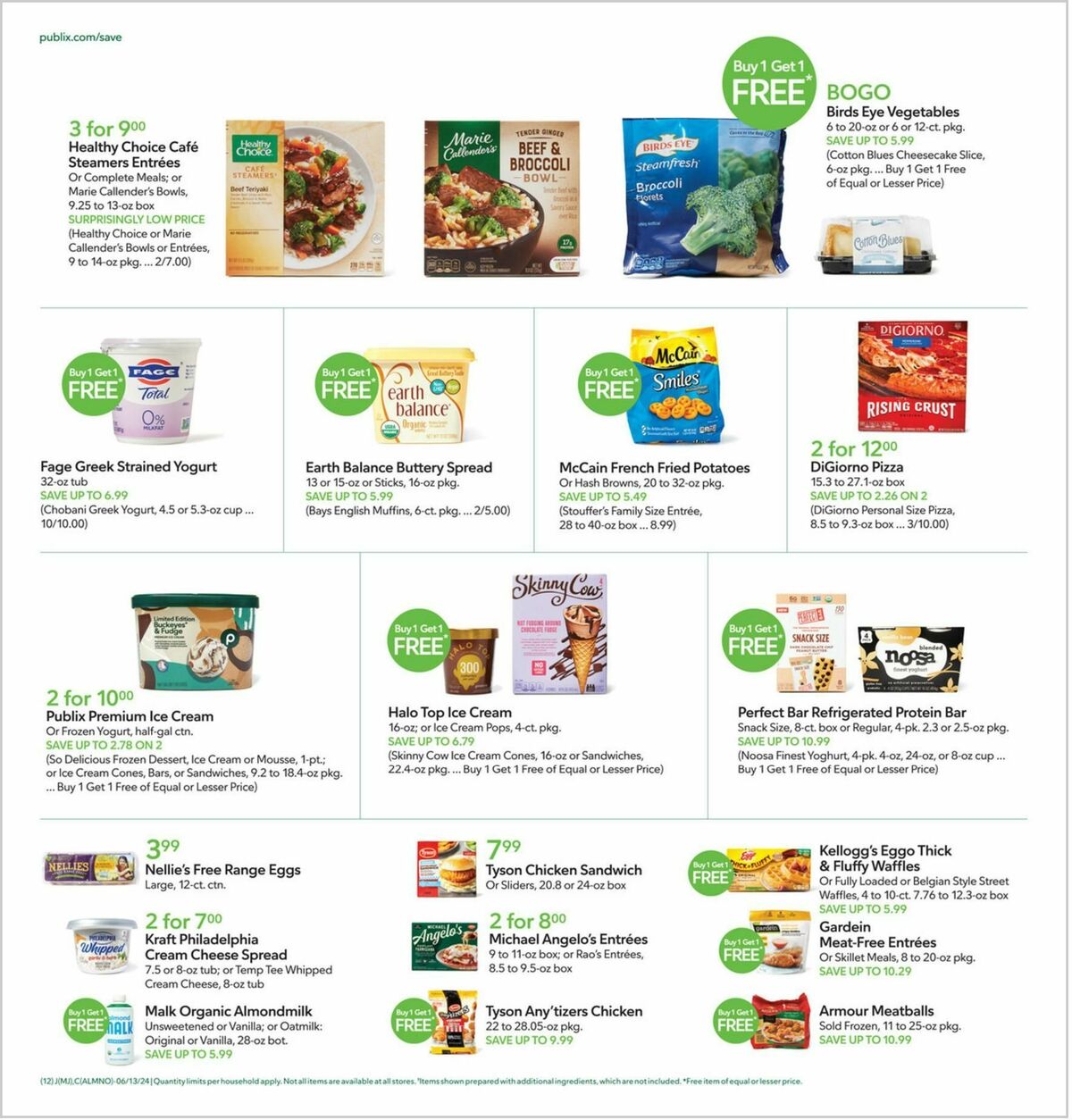 Publix Weekly Ad from June 12