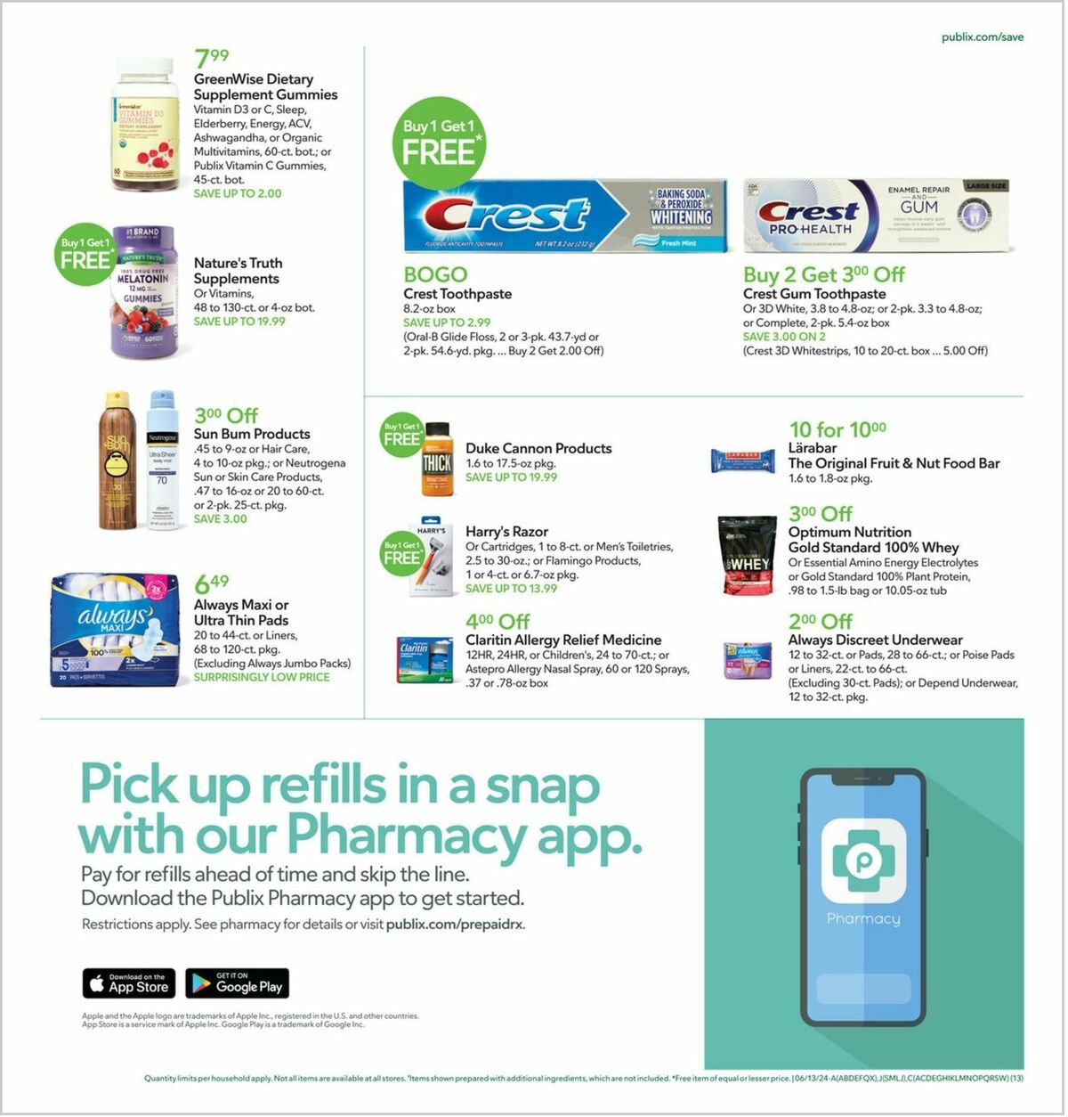 Publix Weekly Ad from June 12