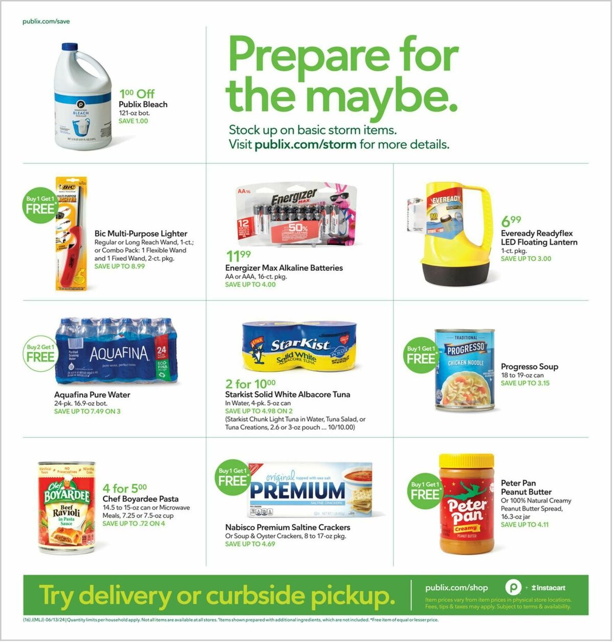 Publix Weekly Ad from June 12