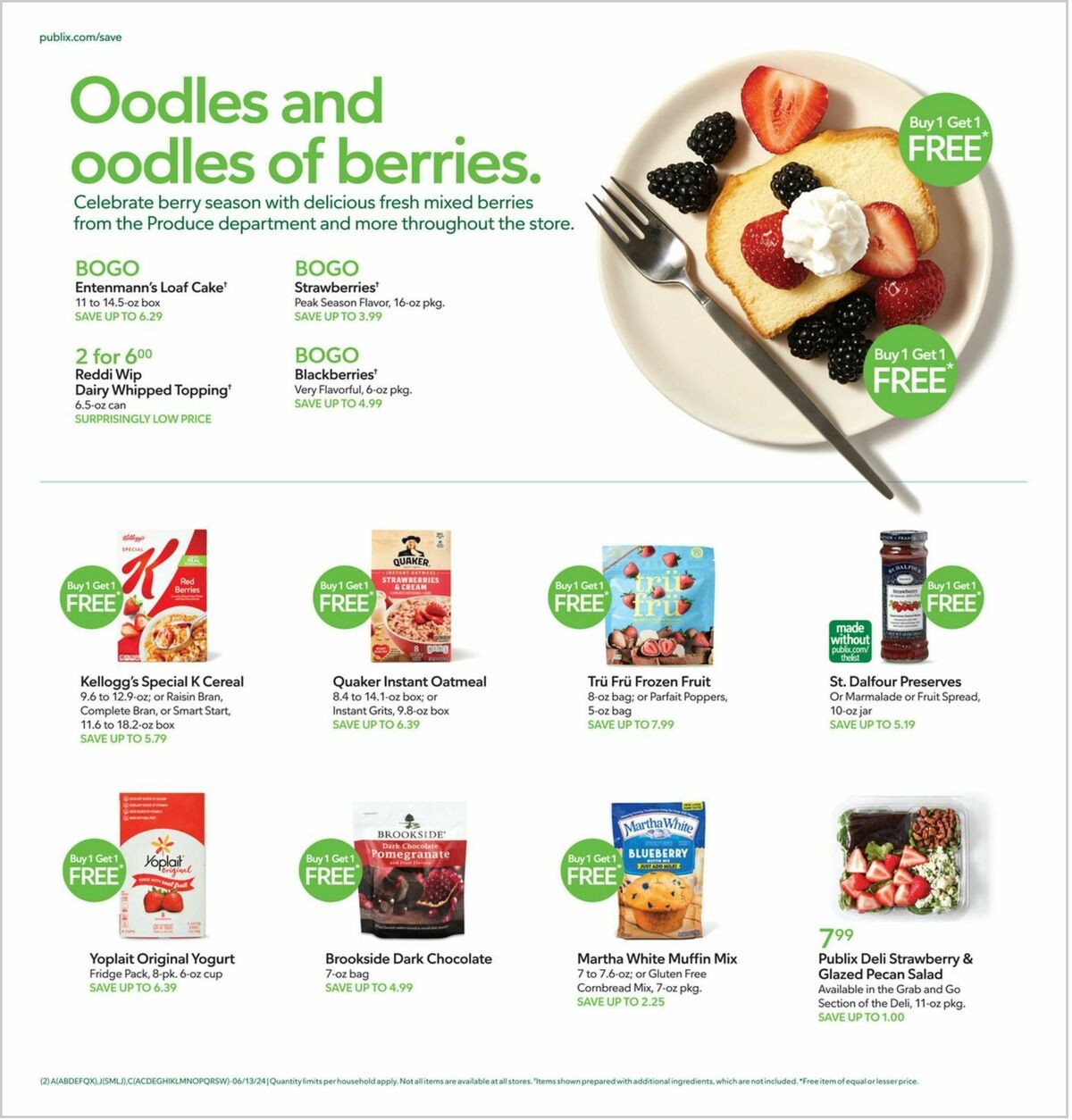 Publix Weekly Ad from June 12