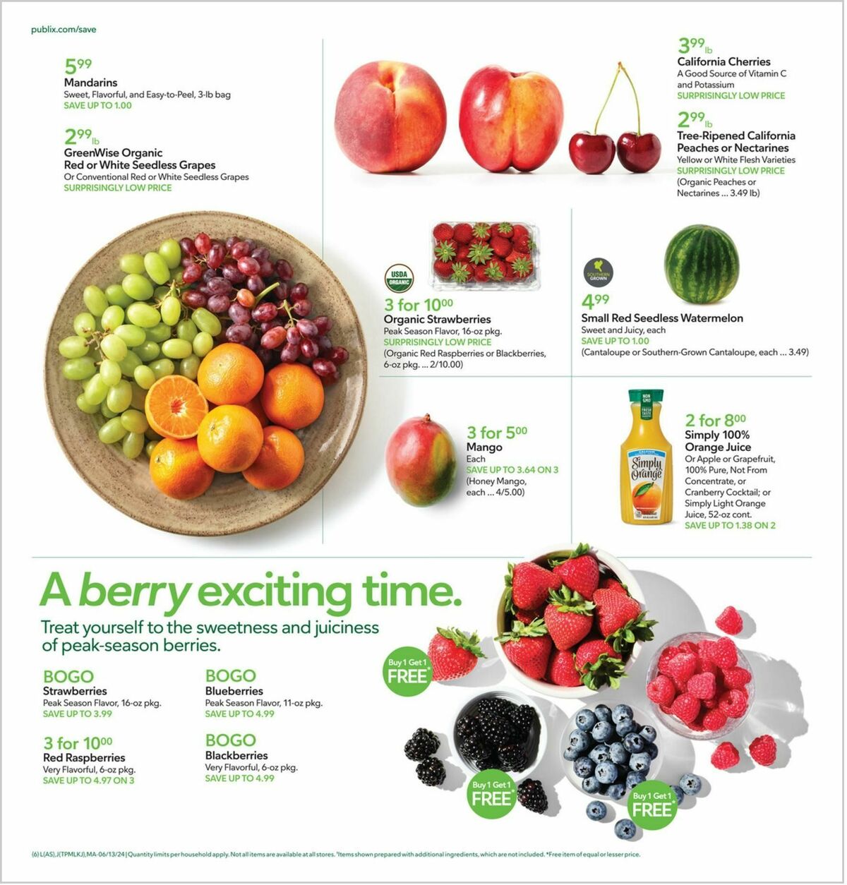 Publix Weekly Ad from June 12