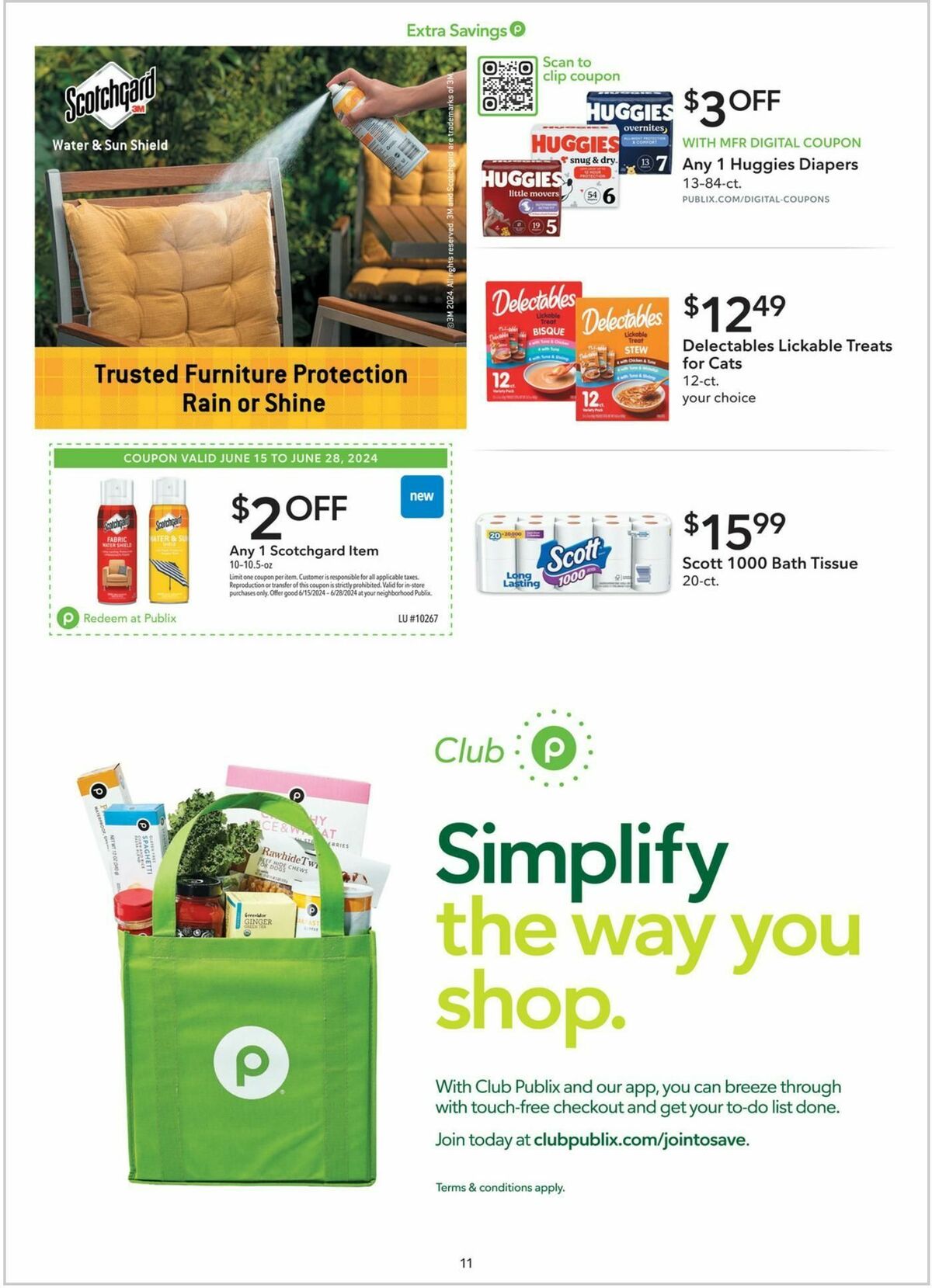 Publix Extra Savings Weekly Ad from June 15