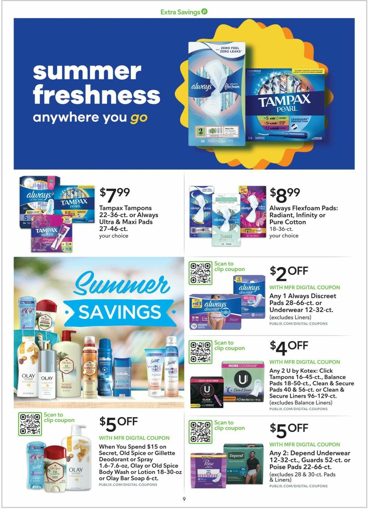 Publix Extra Savings Weekly Ad from June 15