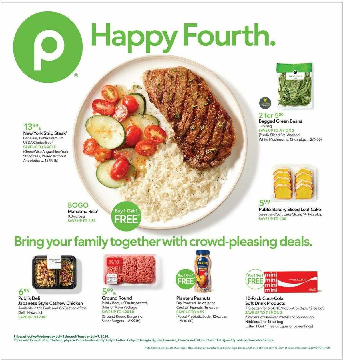 Publix Weekly Ad from July 3