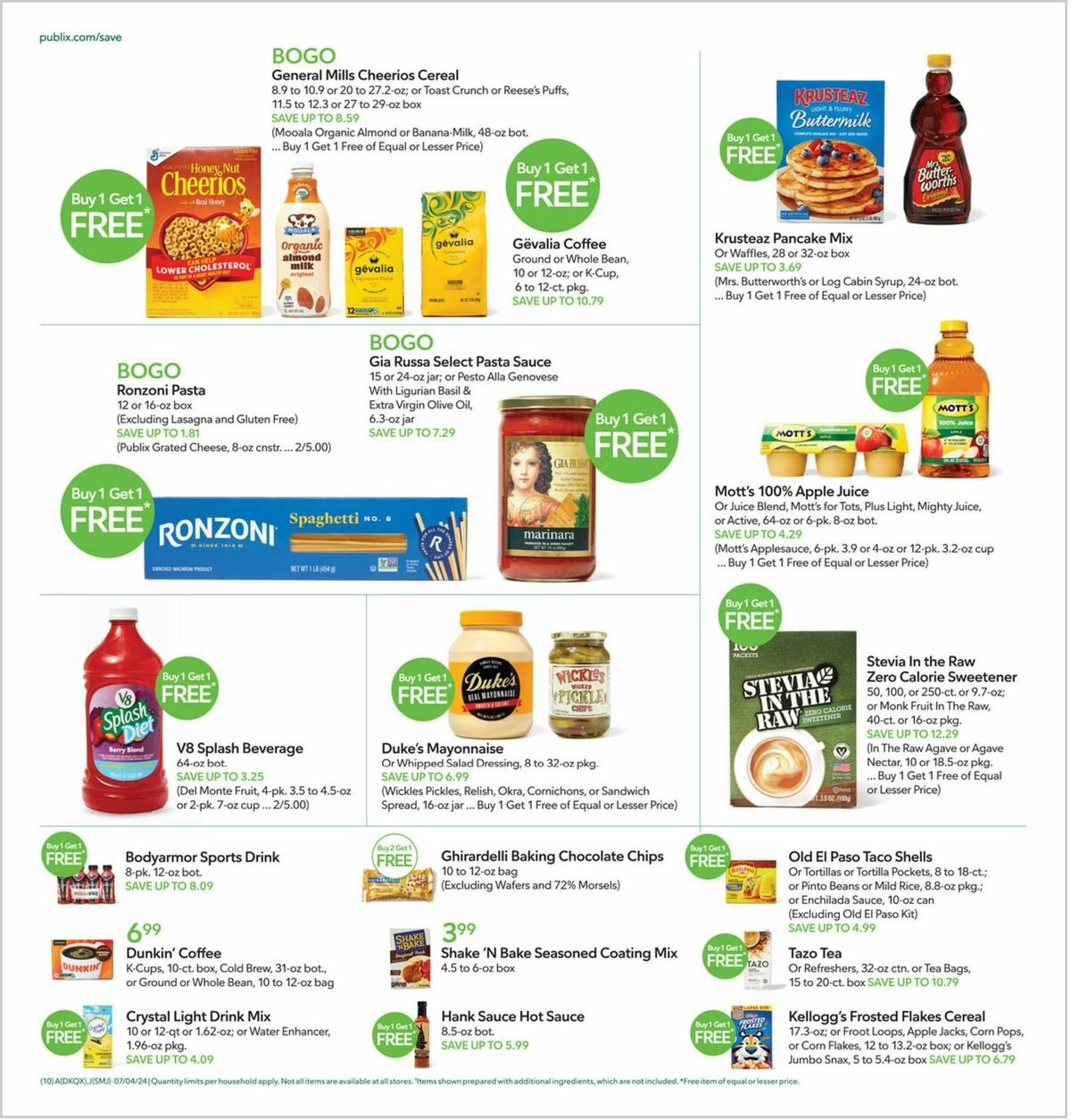 Publix Weekly Ad from July 3