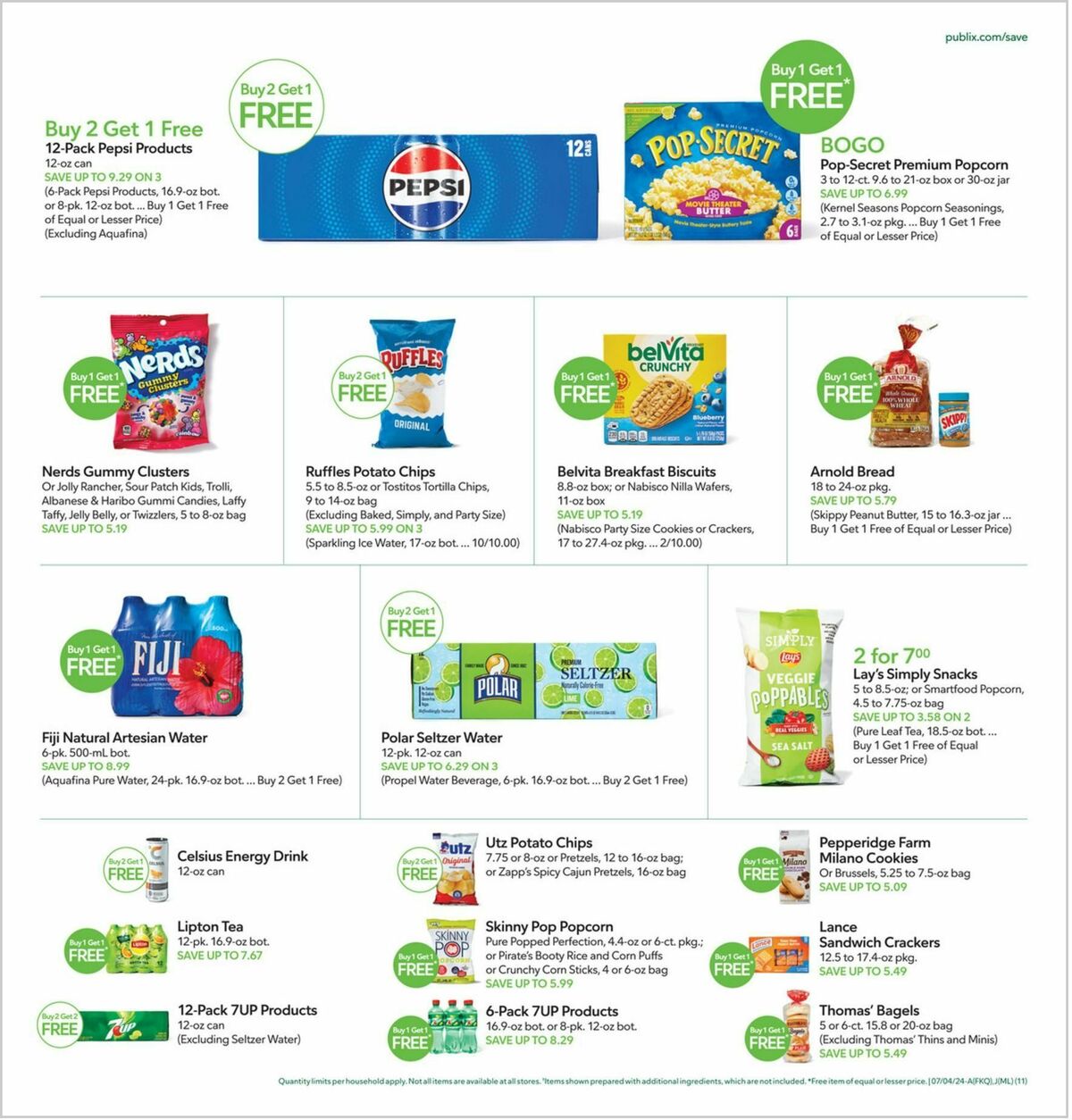 Publix Weekly Ad from July 3