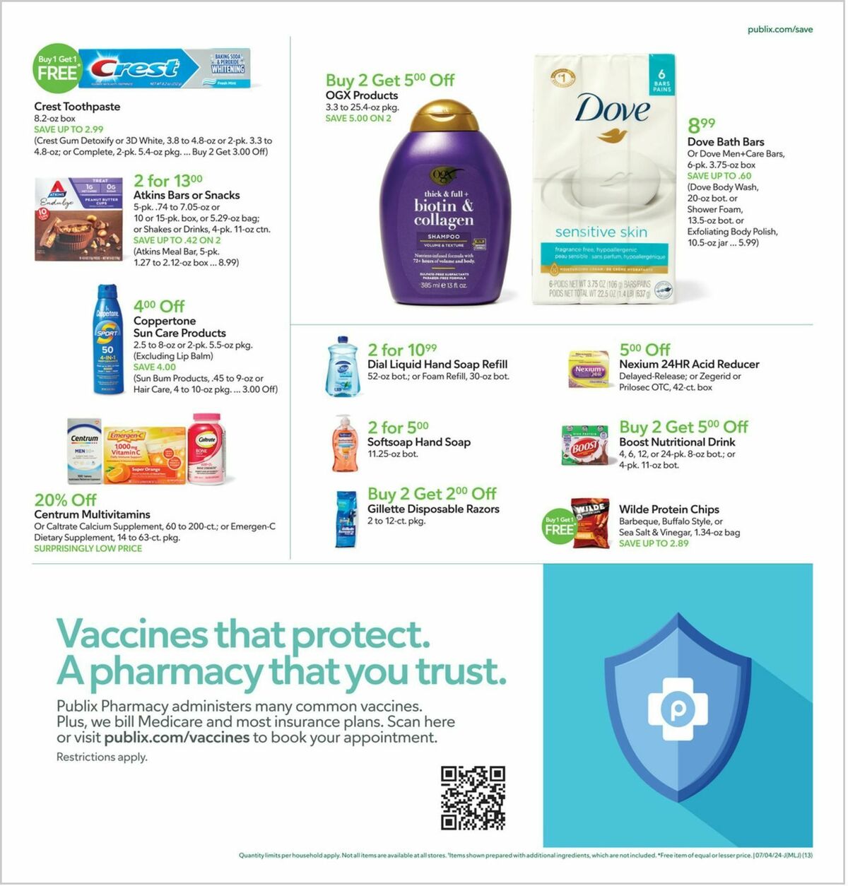 Publix Weekly Ad from July 3