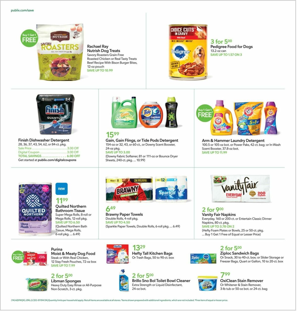 Publix Weekly Ad from July 3