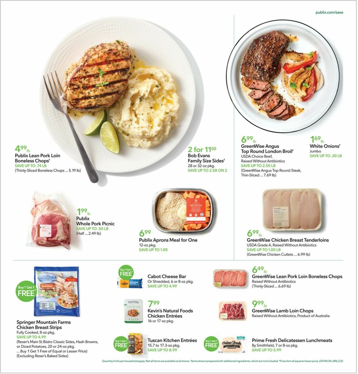 Publix Weekly Ad from July 3