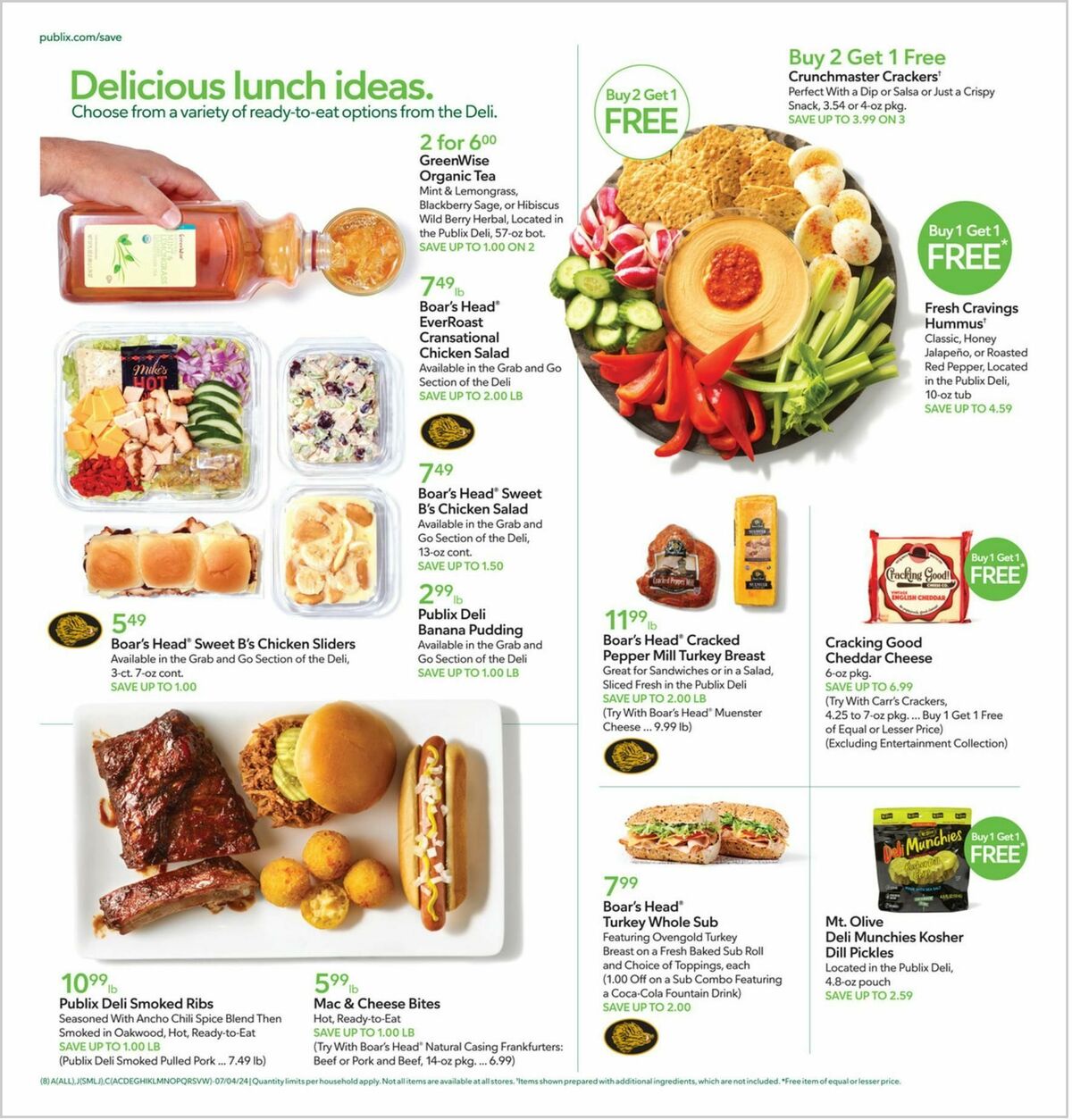 Publix Weekly Ad from July 3