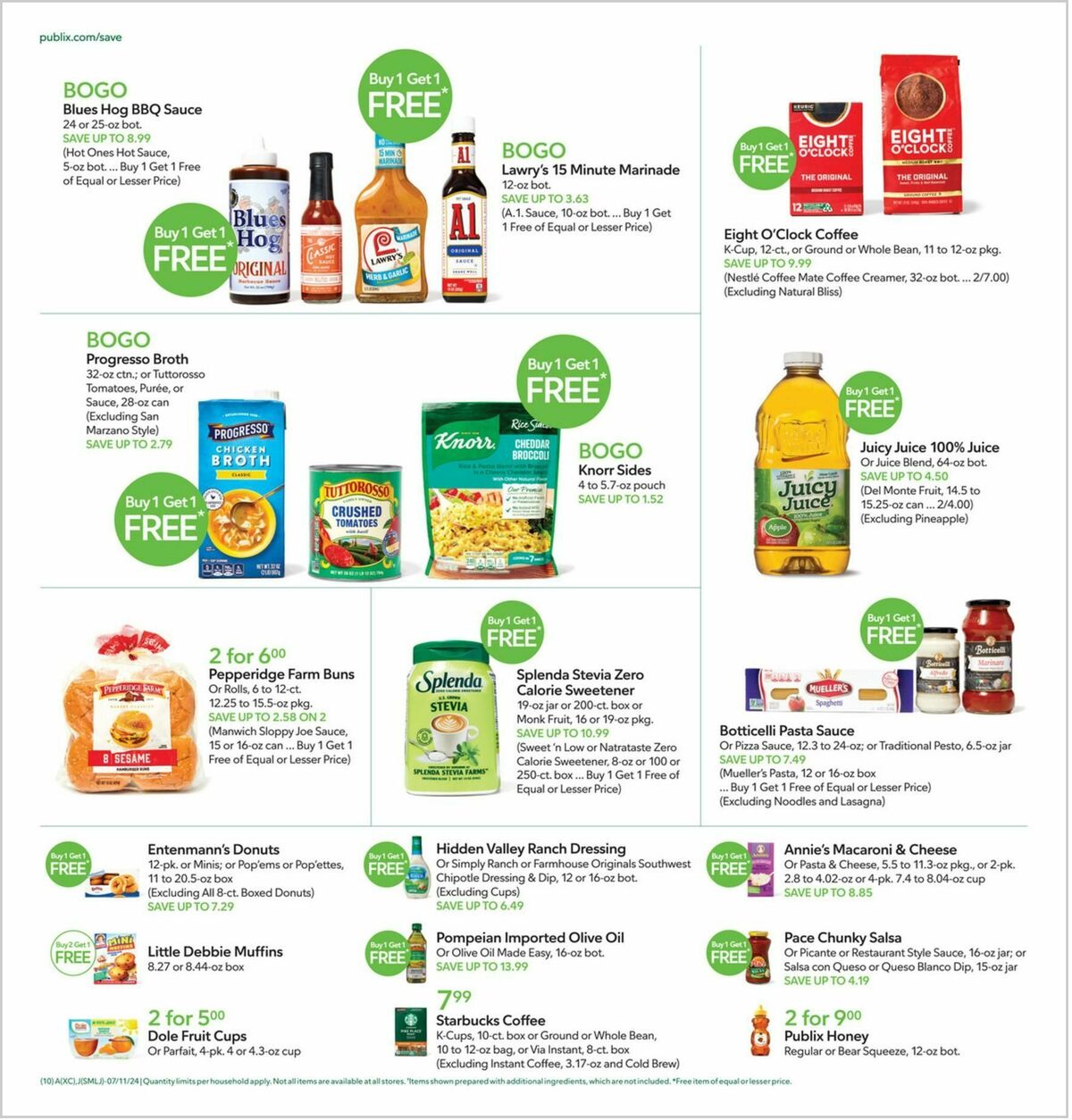 Publix Weekly Ad from July 10