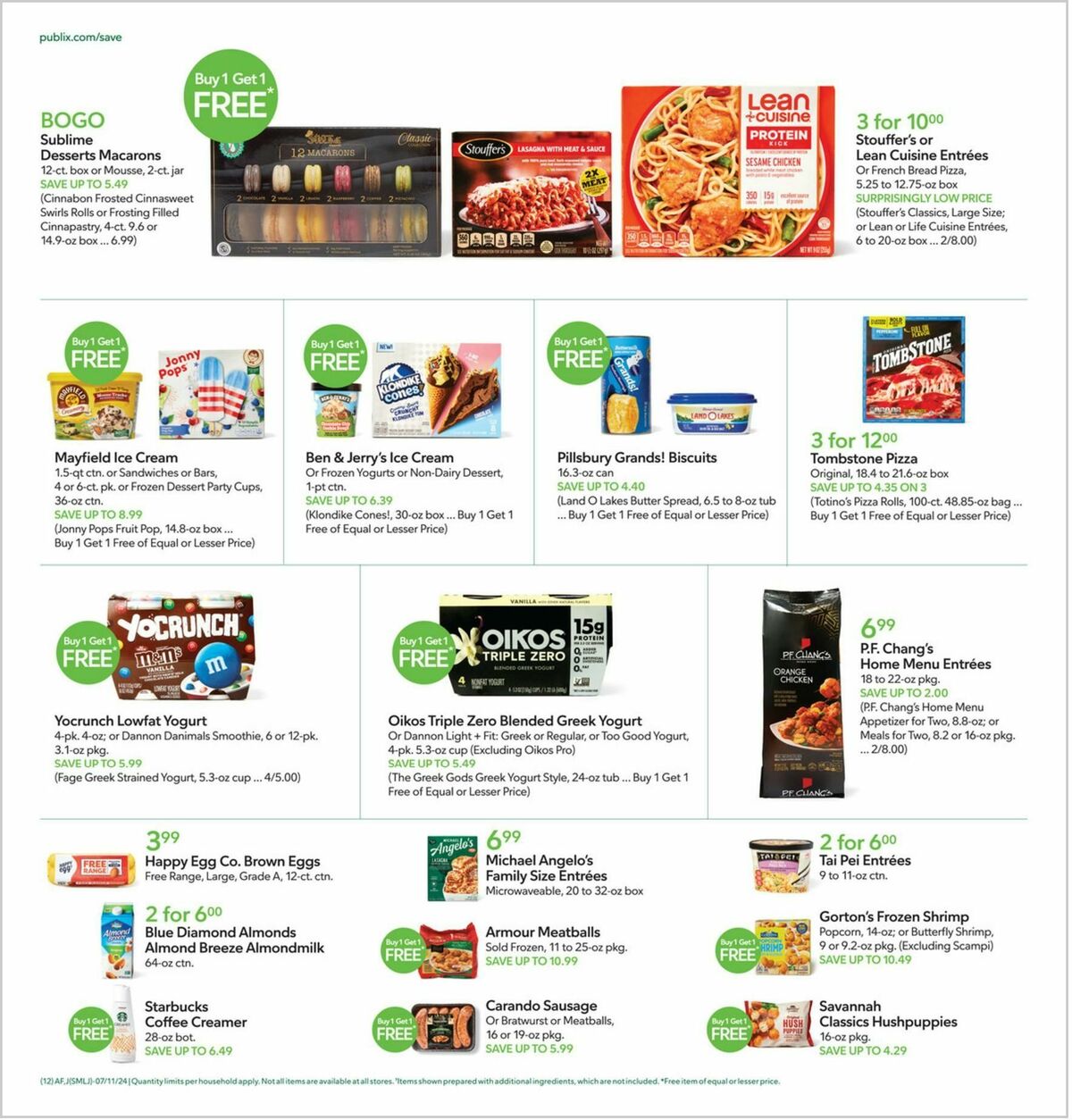 Publix Weekly Ad from July 10