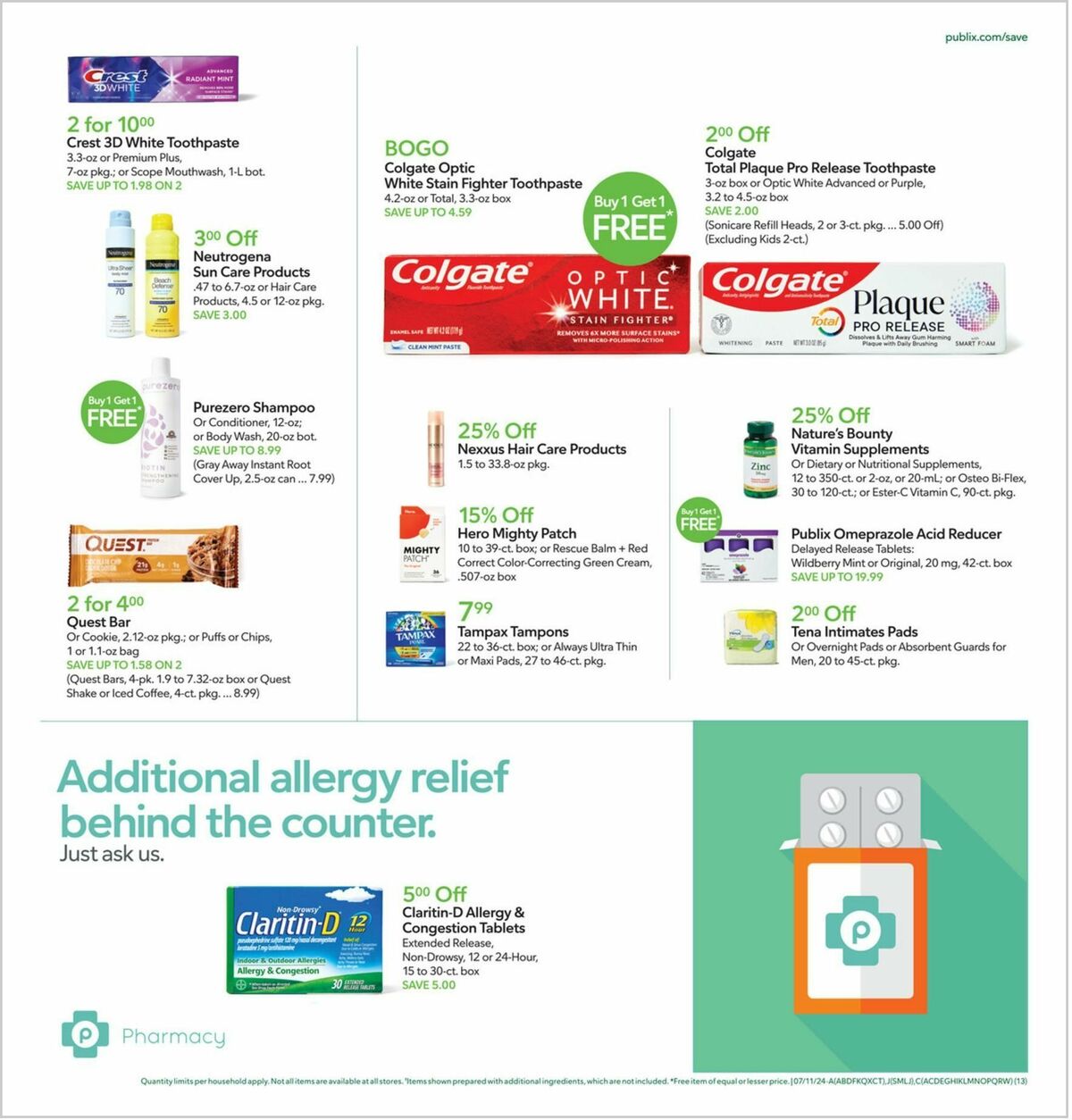 Publix Weekly Ad from July 10