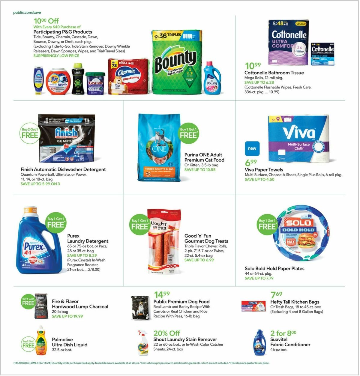 Publix Weekly Ad from July 10