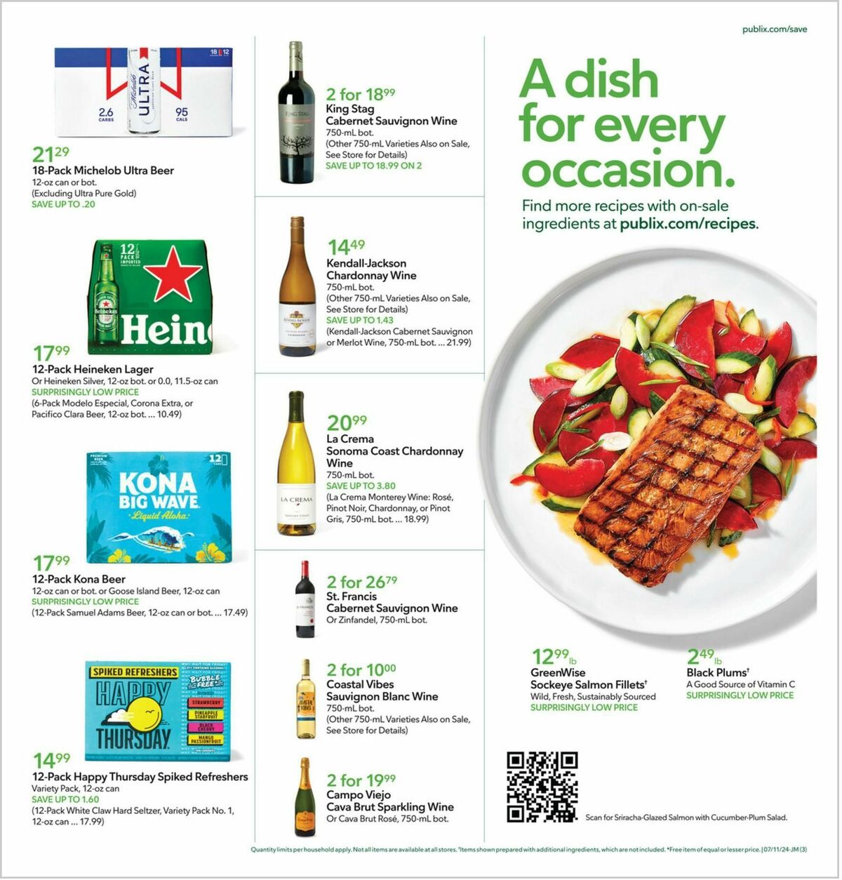 Publix Weekly Ad from July 10