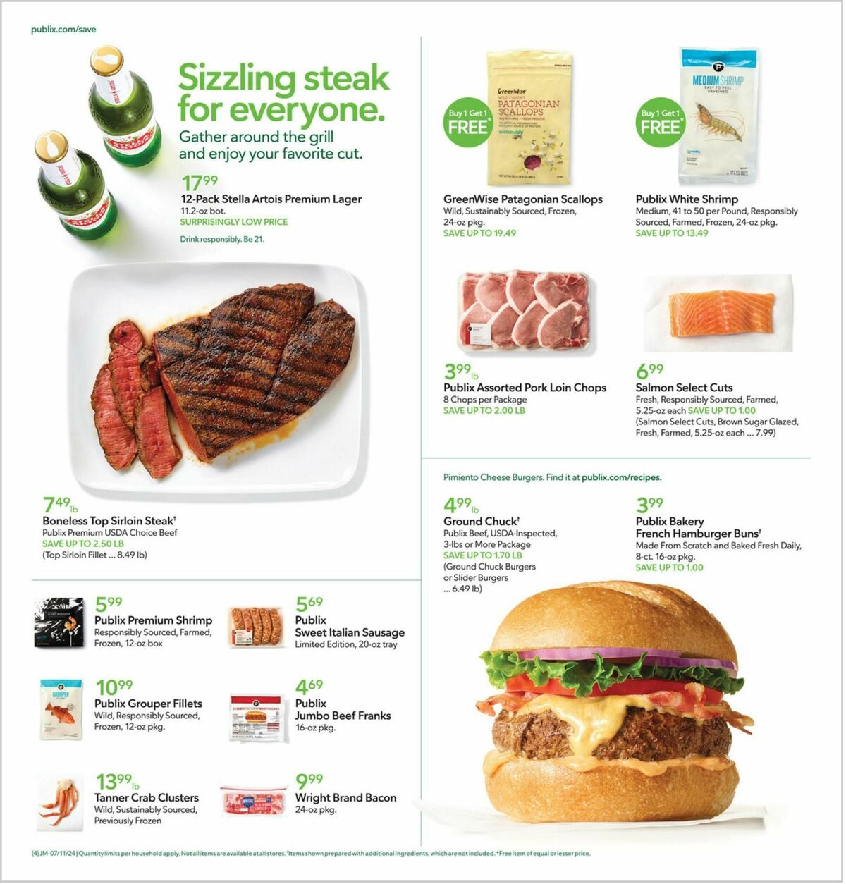 Publix Weekly Ad from July 10