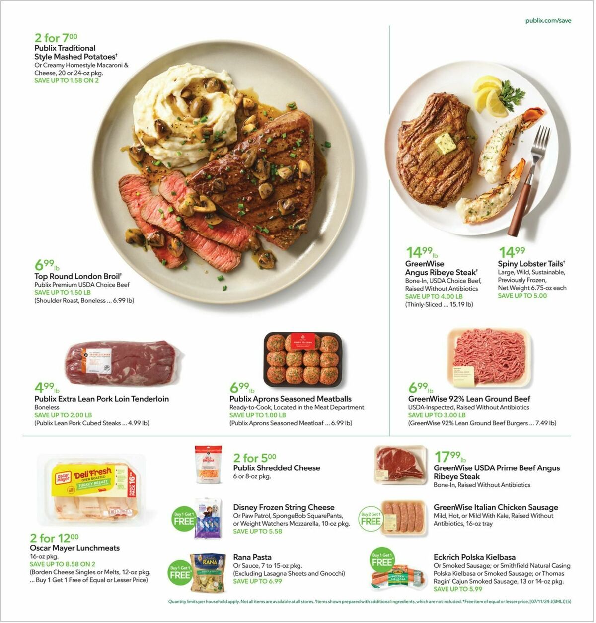 Publix Weekly Ad from July 10