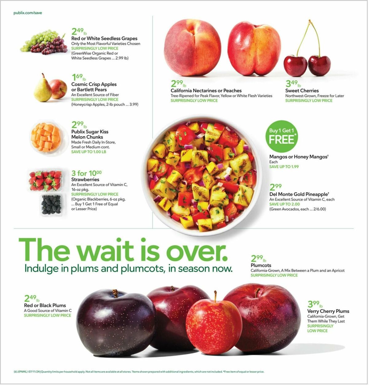 Publix Weekly Ad from July 10