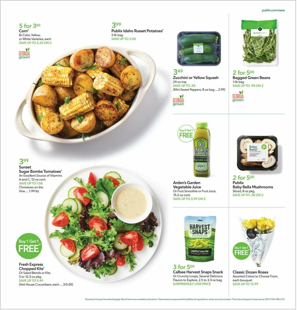 Publix Weekly Ad from July 10