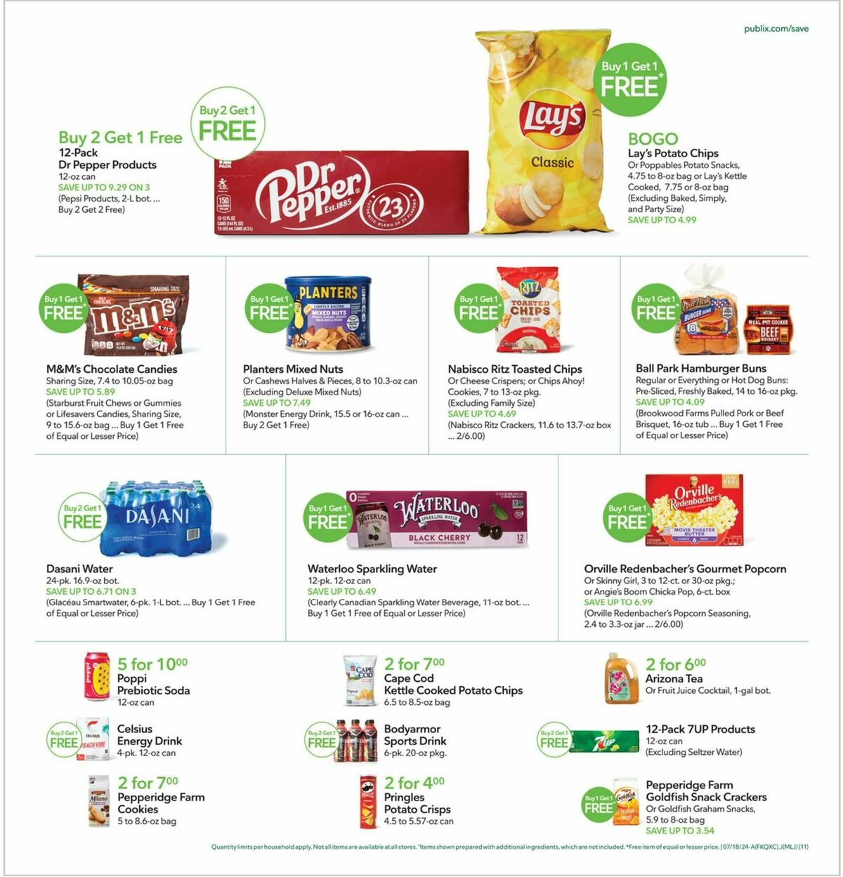 Publix Weekly Ad from July 17