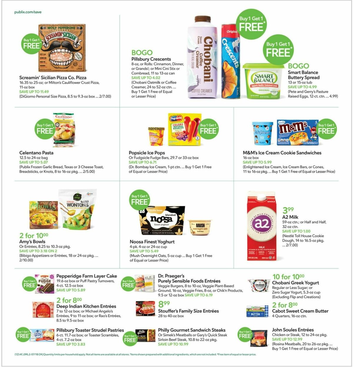 Publix Weekly Ad from July 17