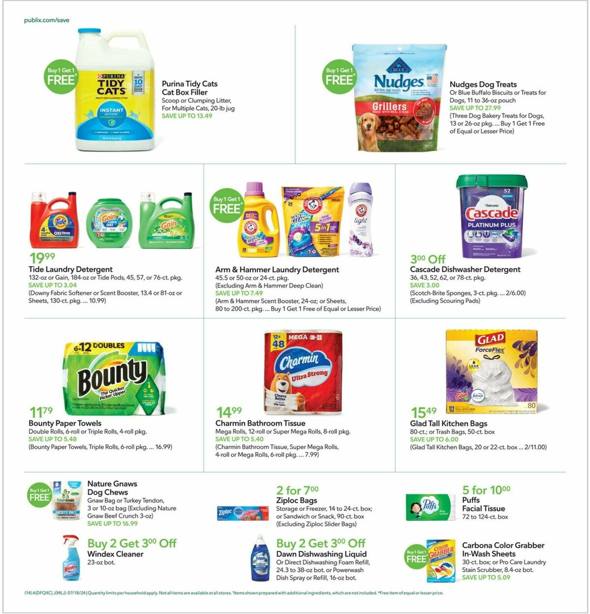 Publix Weekly Ad from July 17