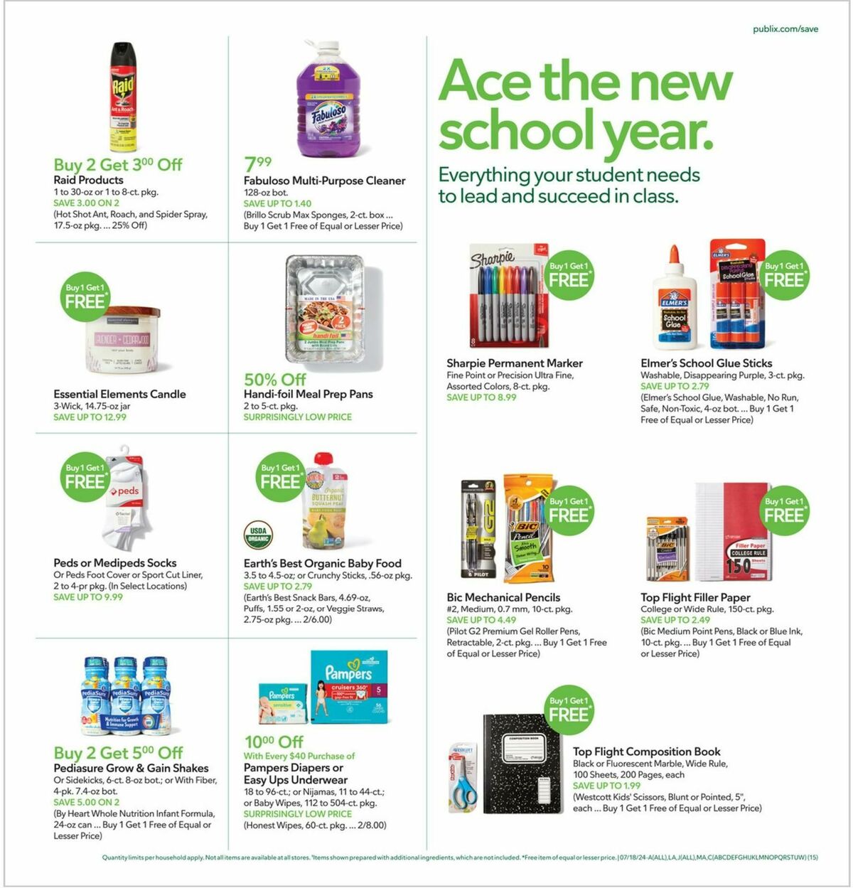 Publix Weekly Ad from July 17