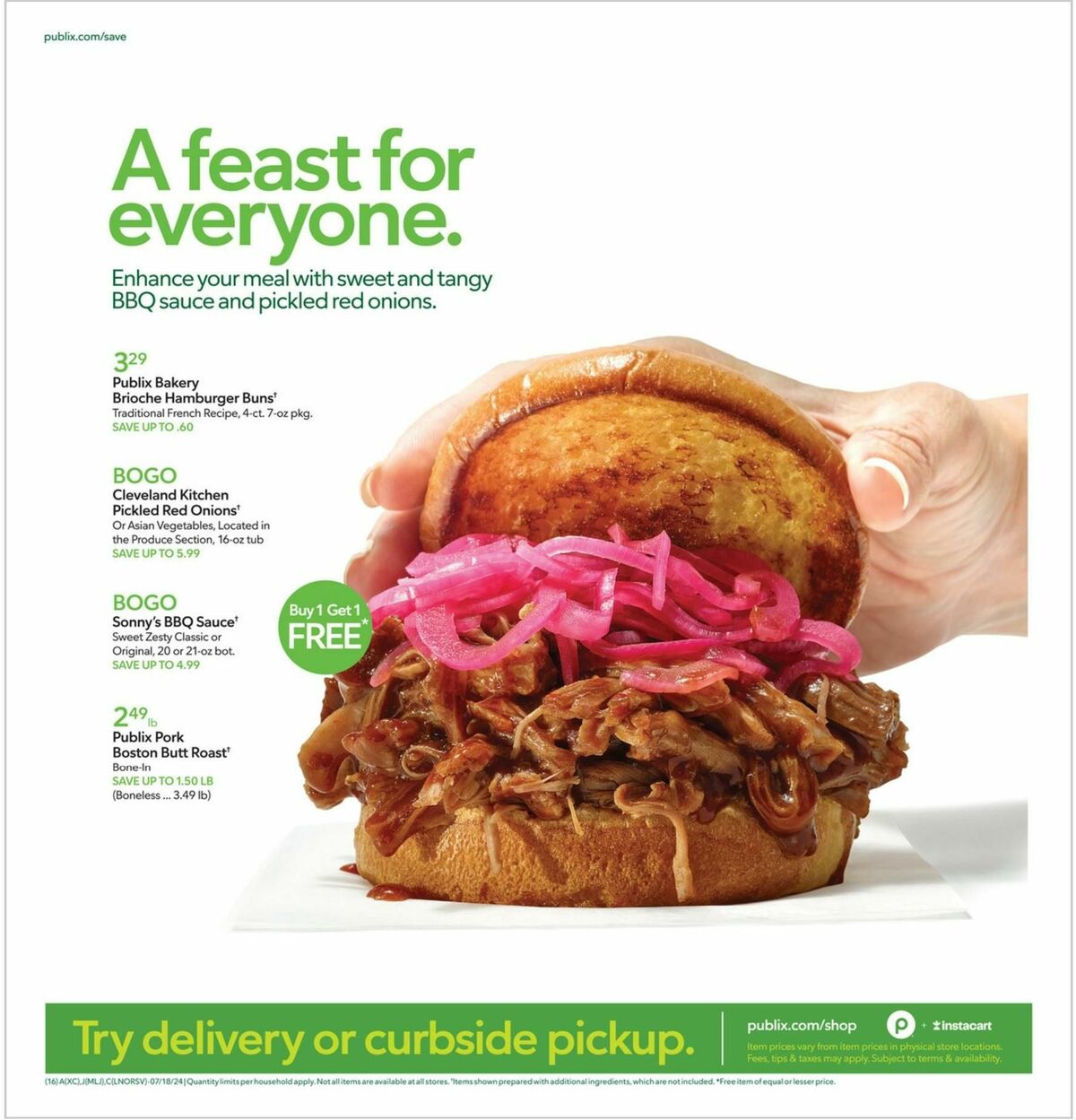 Publix Weekly Ad from July 17