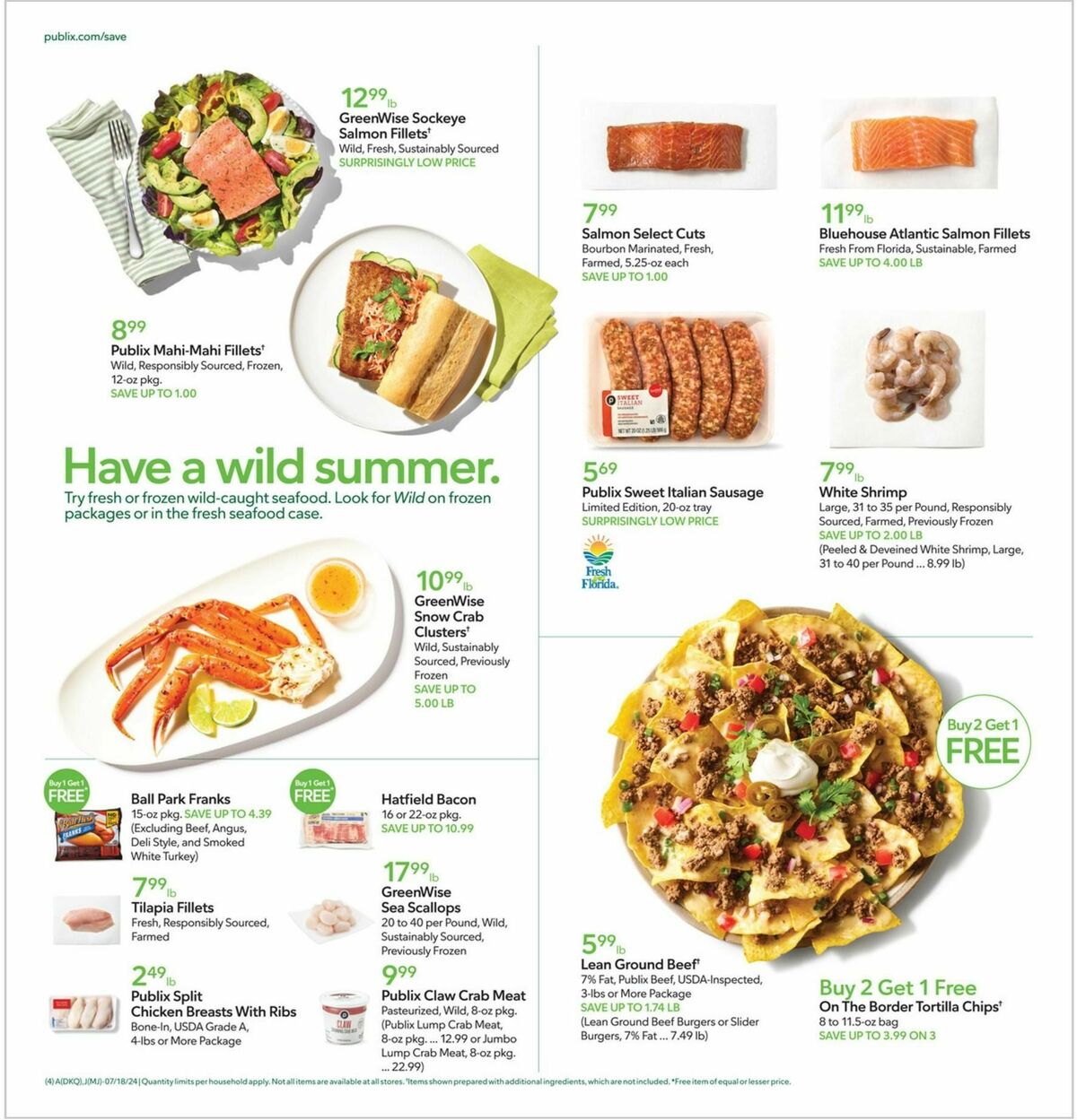 Publix Weekly Ad from July 17