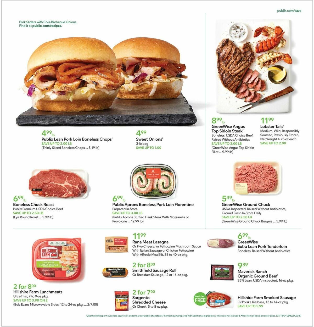 Publix Weekly Ad from July 17