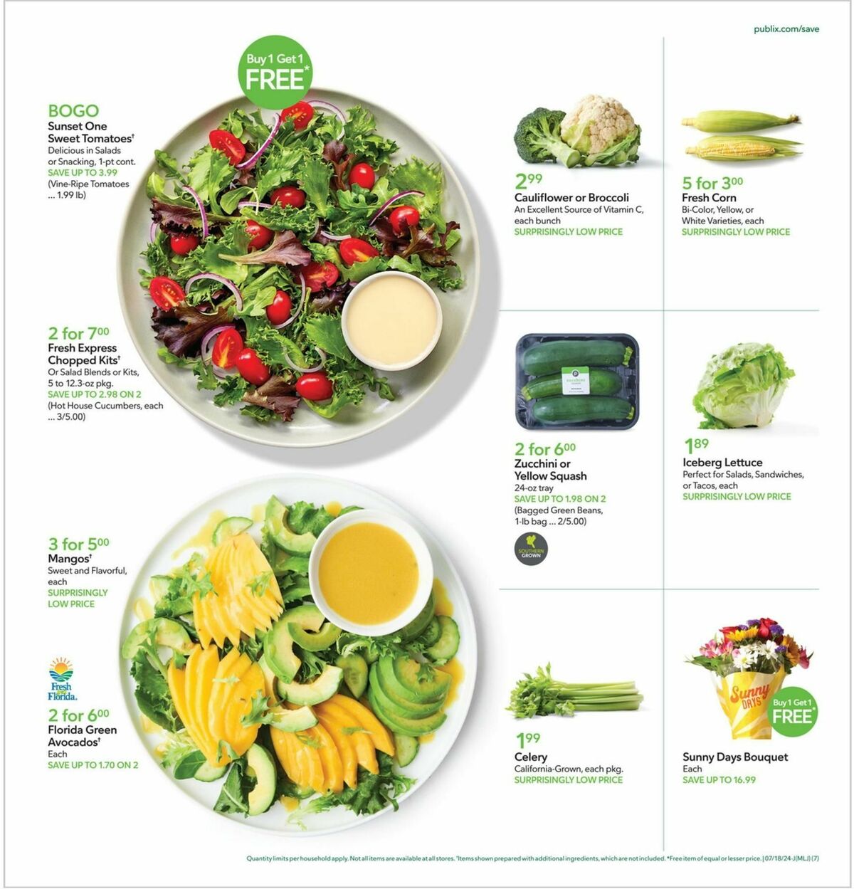 Publix Weekly Ad from July 17