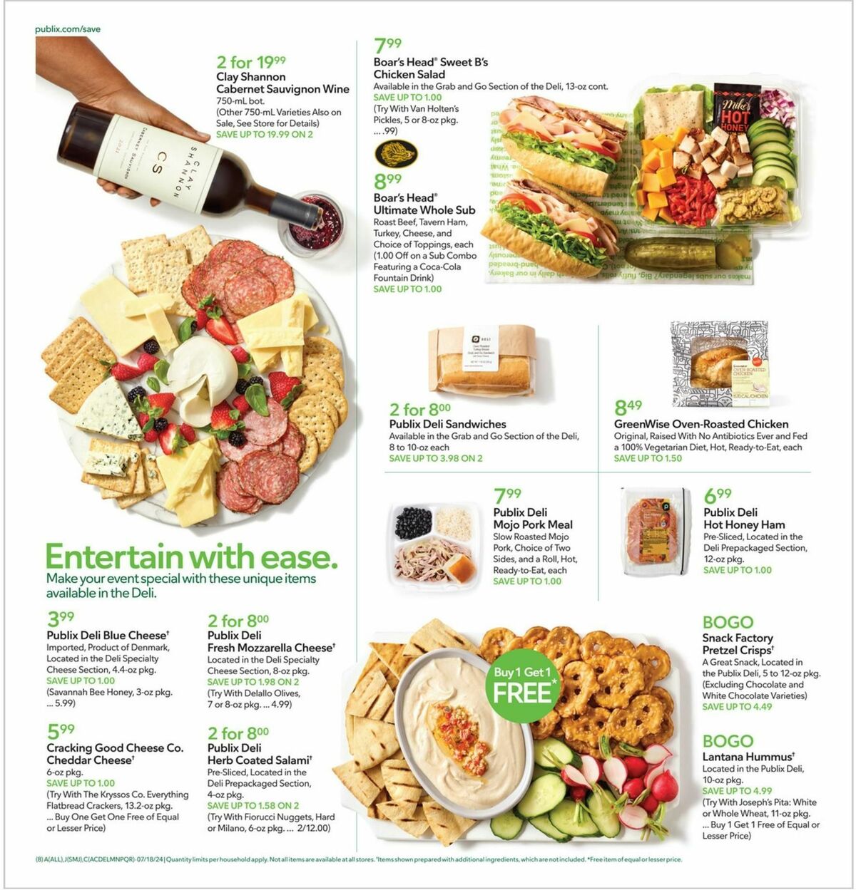 Publix Weekly Ad from July 17