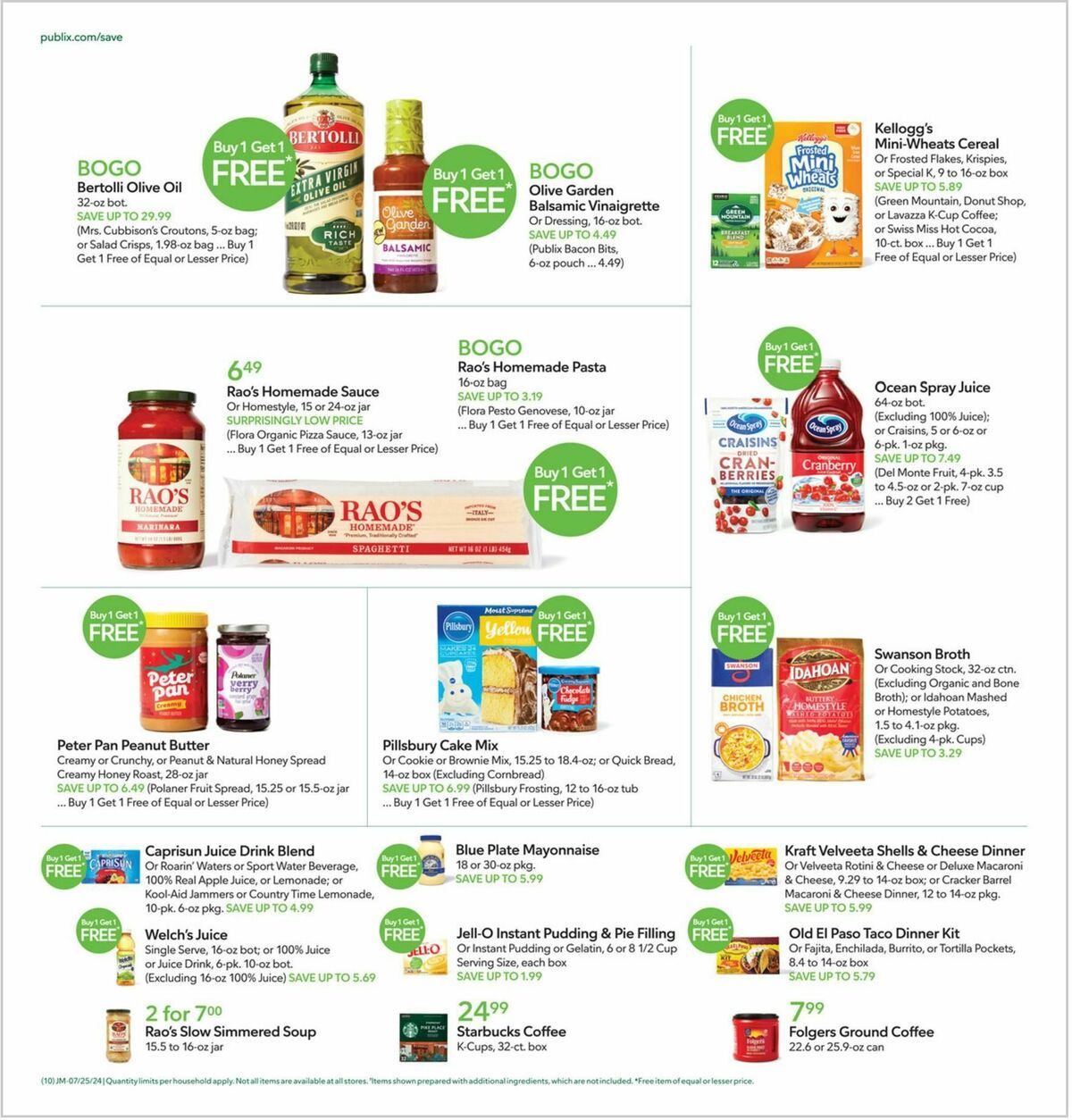 Publix Weekly Ad from July 24