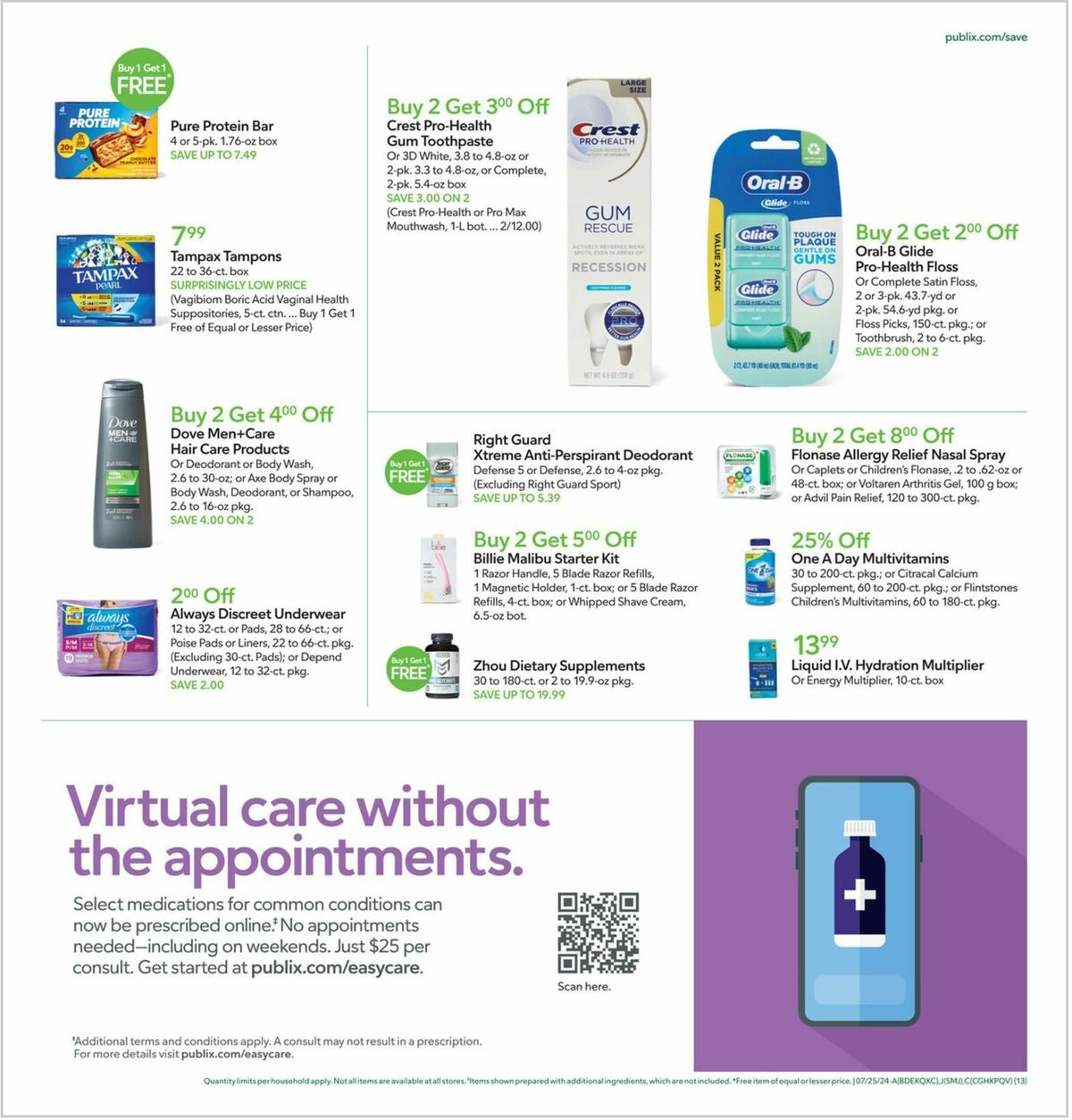 Publix Weekly Ad from July 24