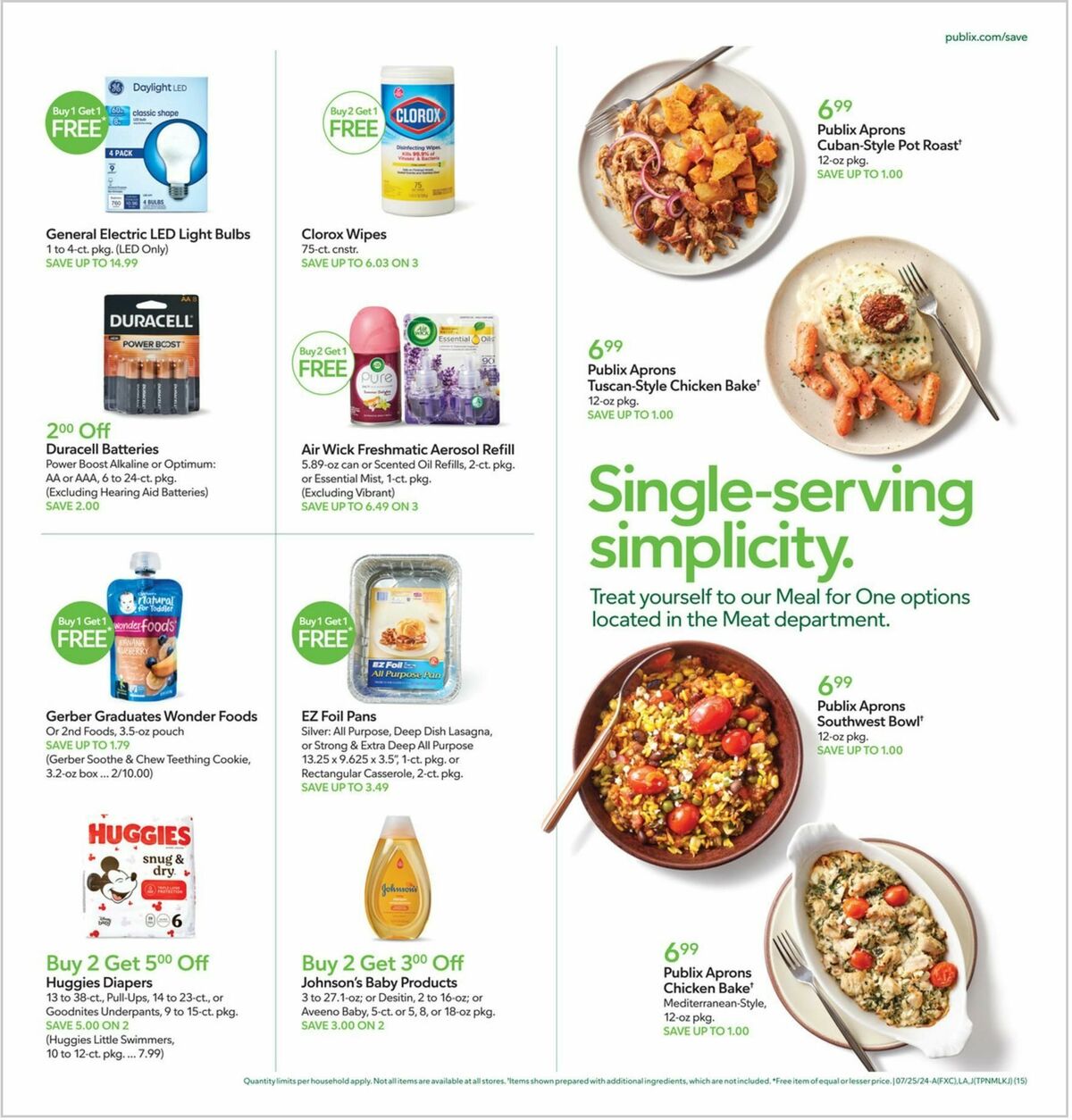 Publix Weekly Ad from July 24