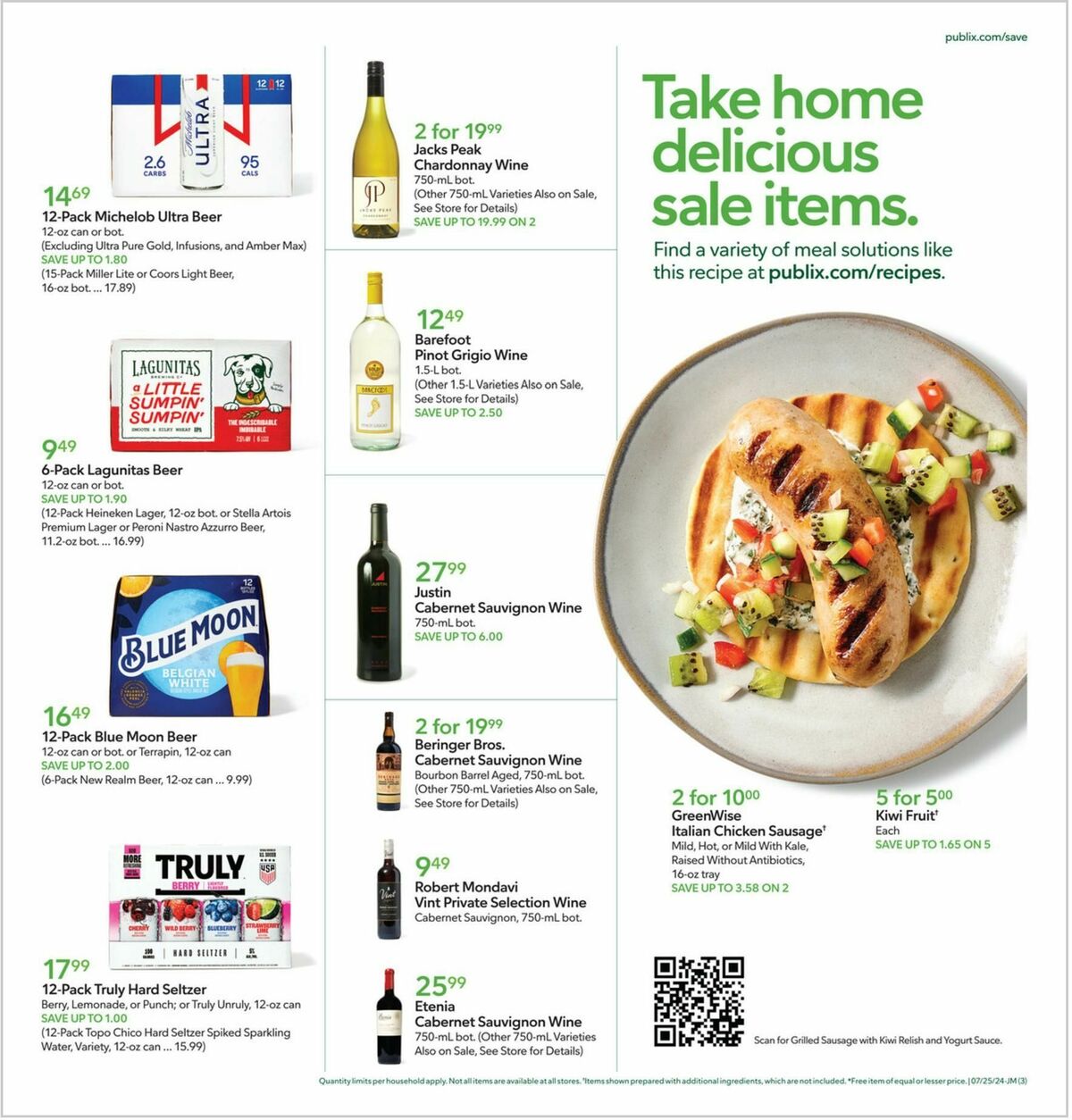 Publix Weekly Ad from July 24