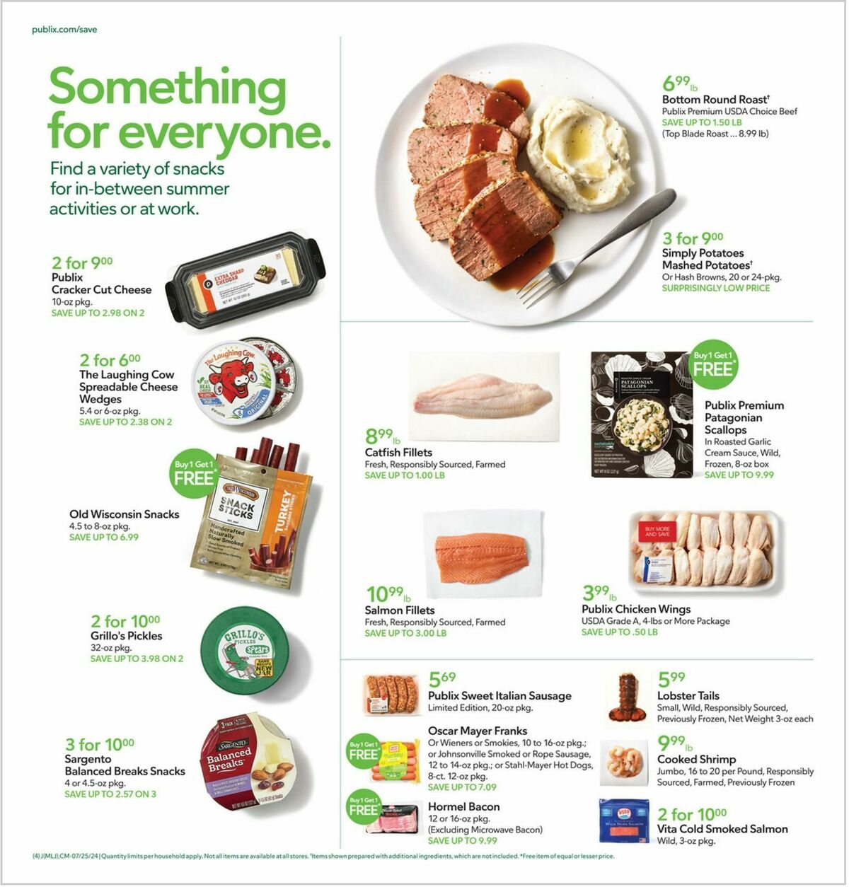 Publix Weekly Ad from July 24