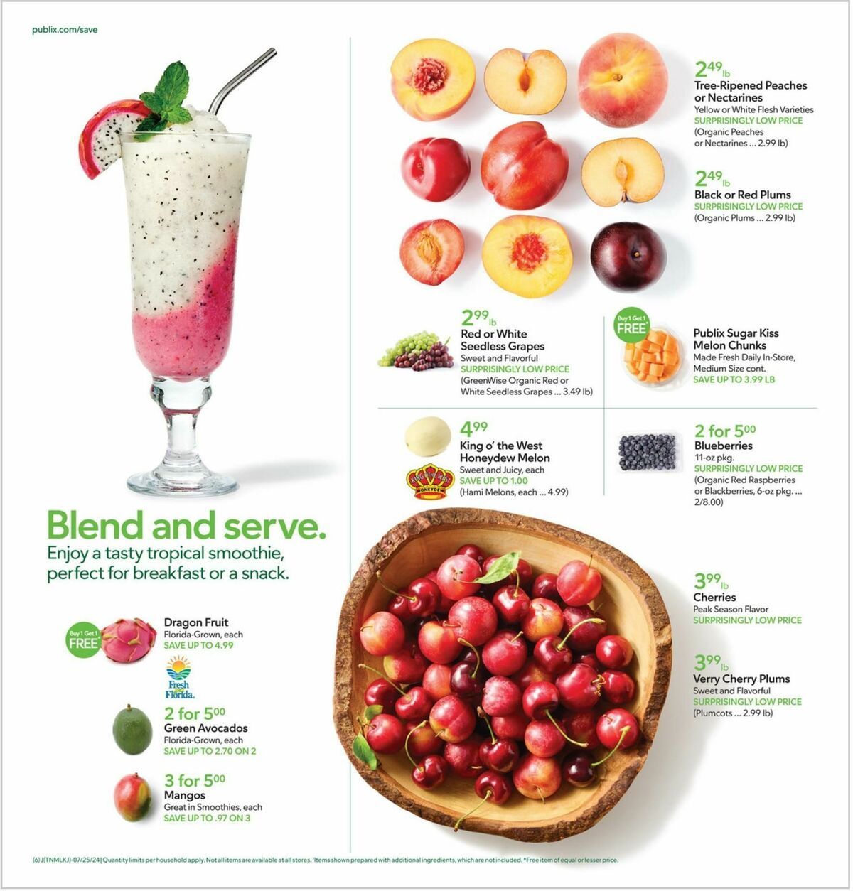 Publix Weekly Ad from July 24