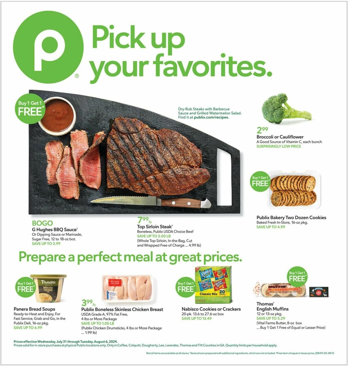 Publix Weekly Ad from July 31