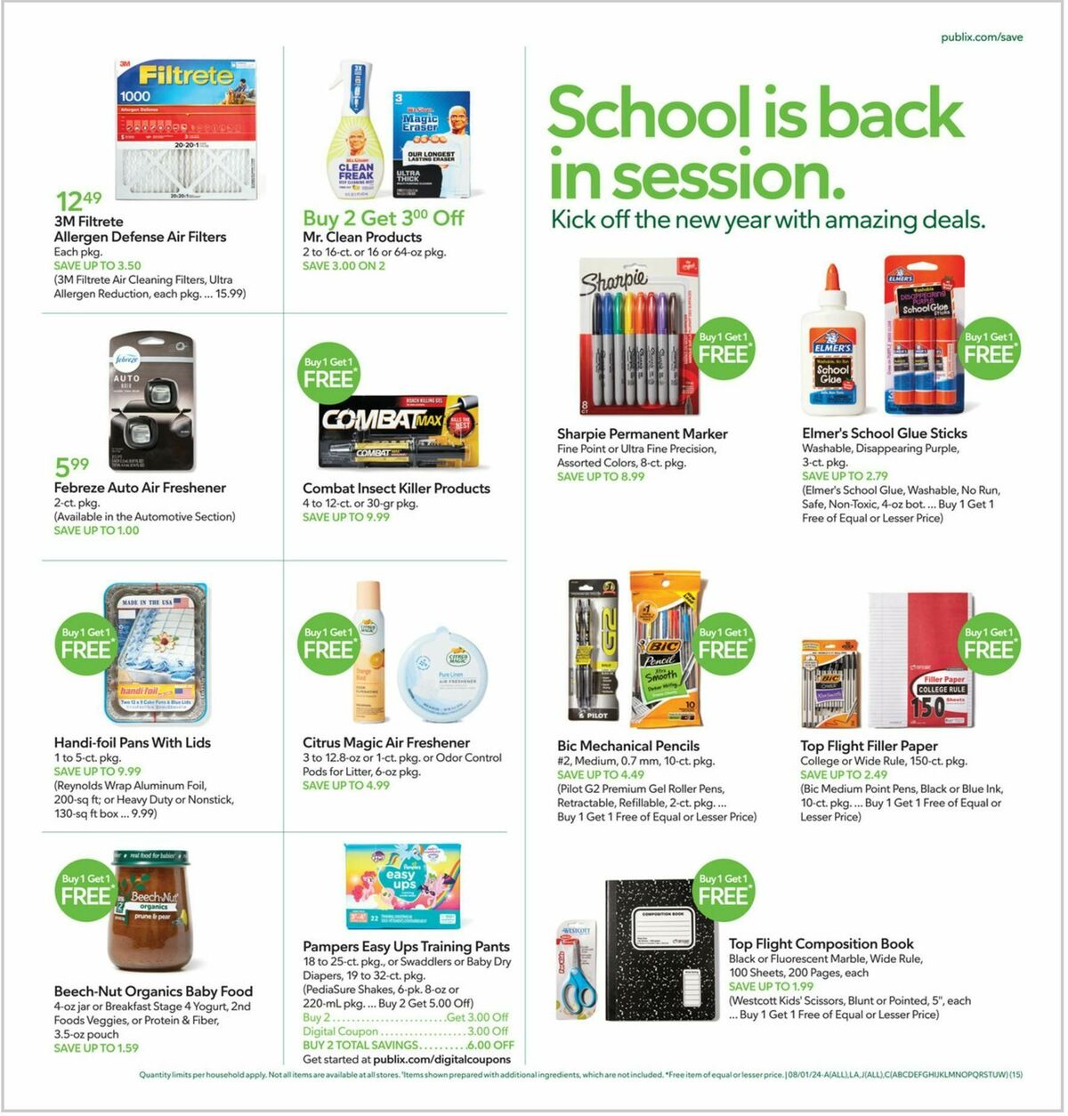 Publix Weekly Ad from July 31