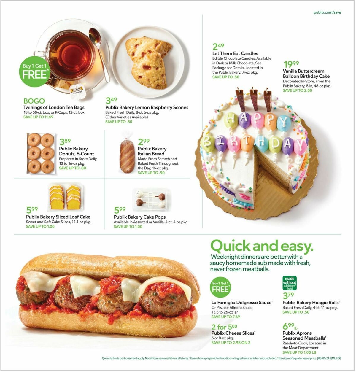 Publix Weekly Ad from July 31