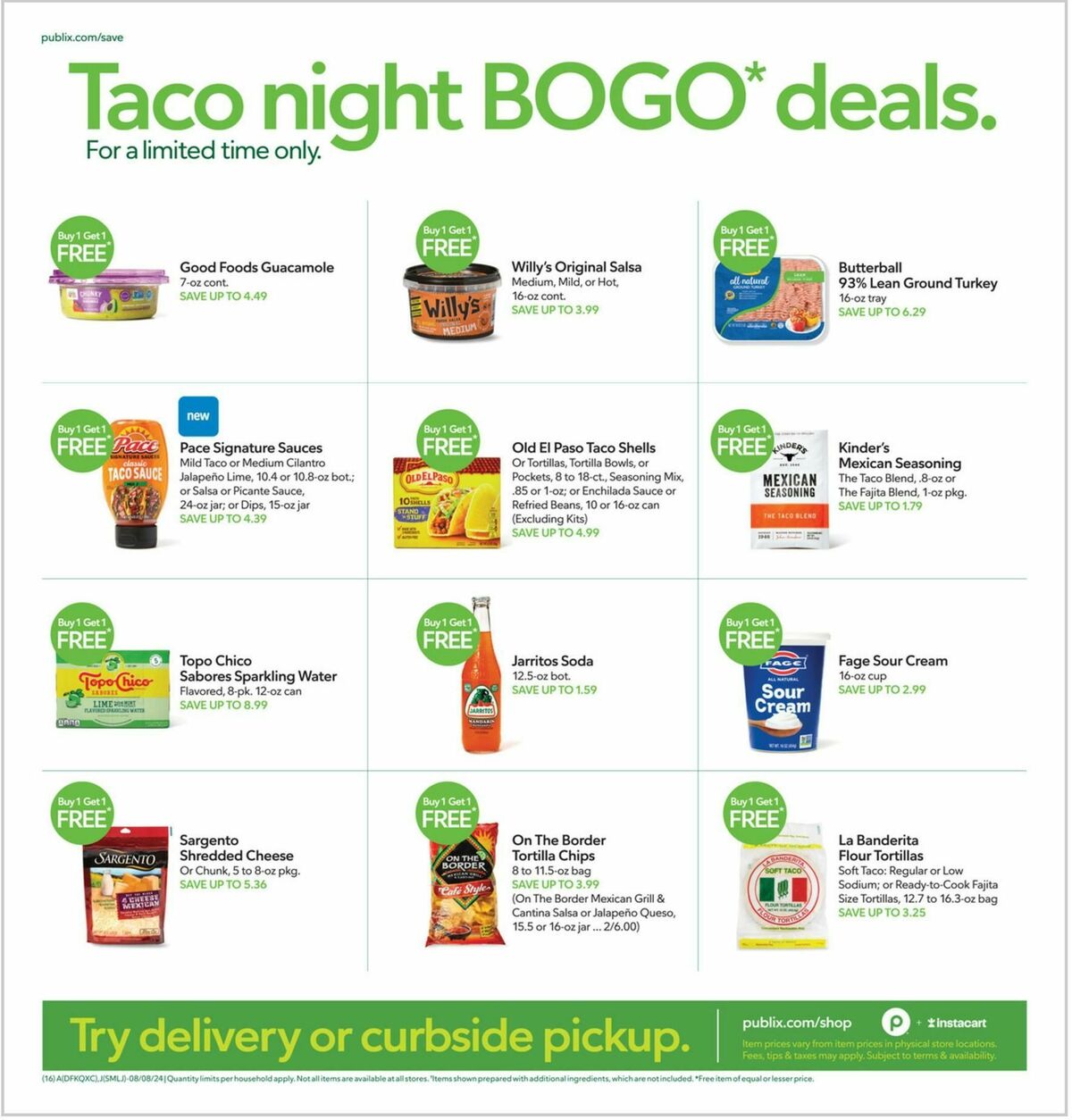 Publix Weekly Ad from August 7