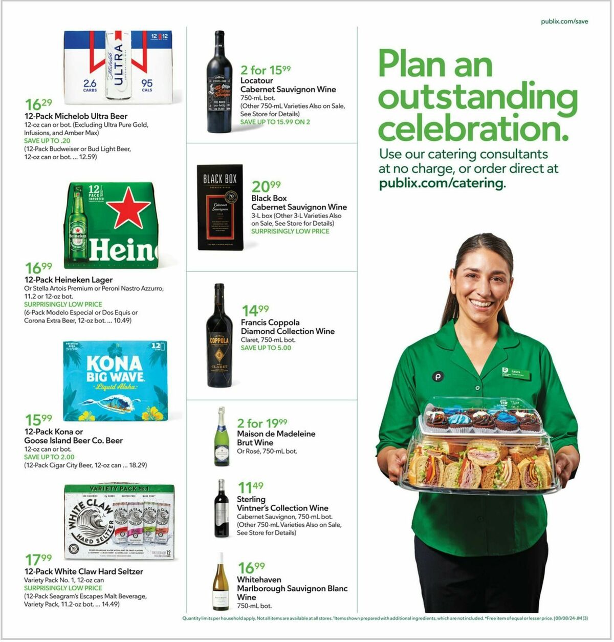 Publix Weekly Ad from August 7