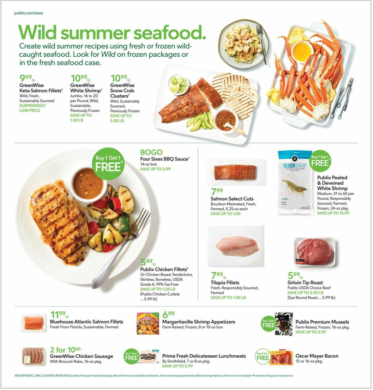 Publix Weekly Ad from August 7