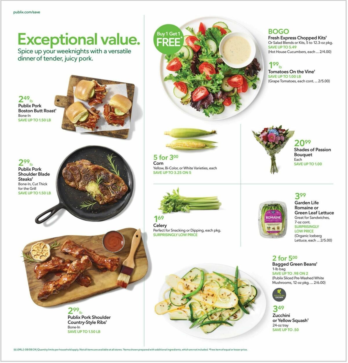 Publix Weekly Ad from August 7